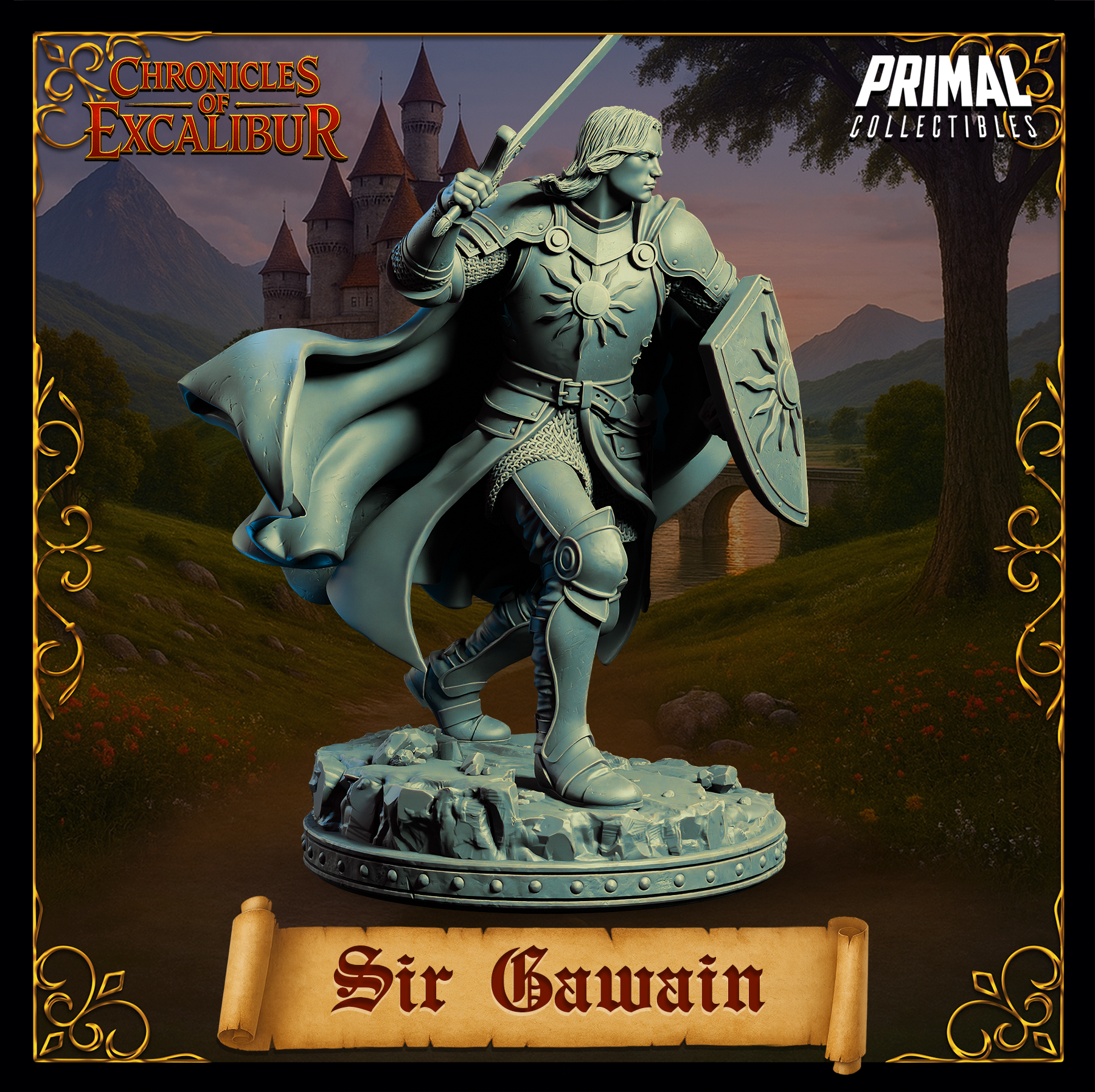 Knight Sir Gawain - Chronicles of Excalibur - Primal Collectibles