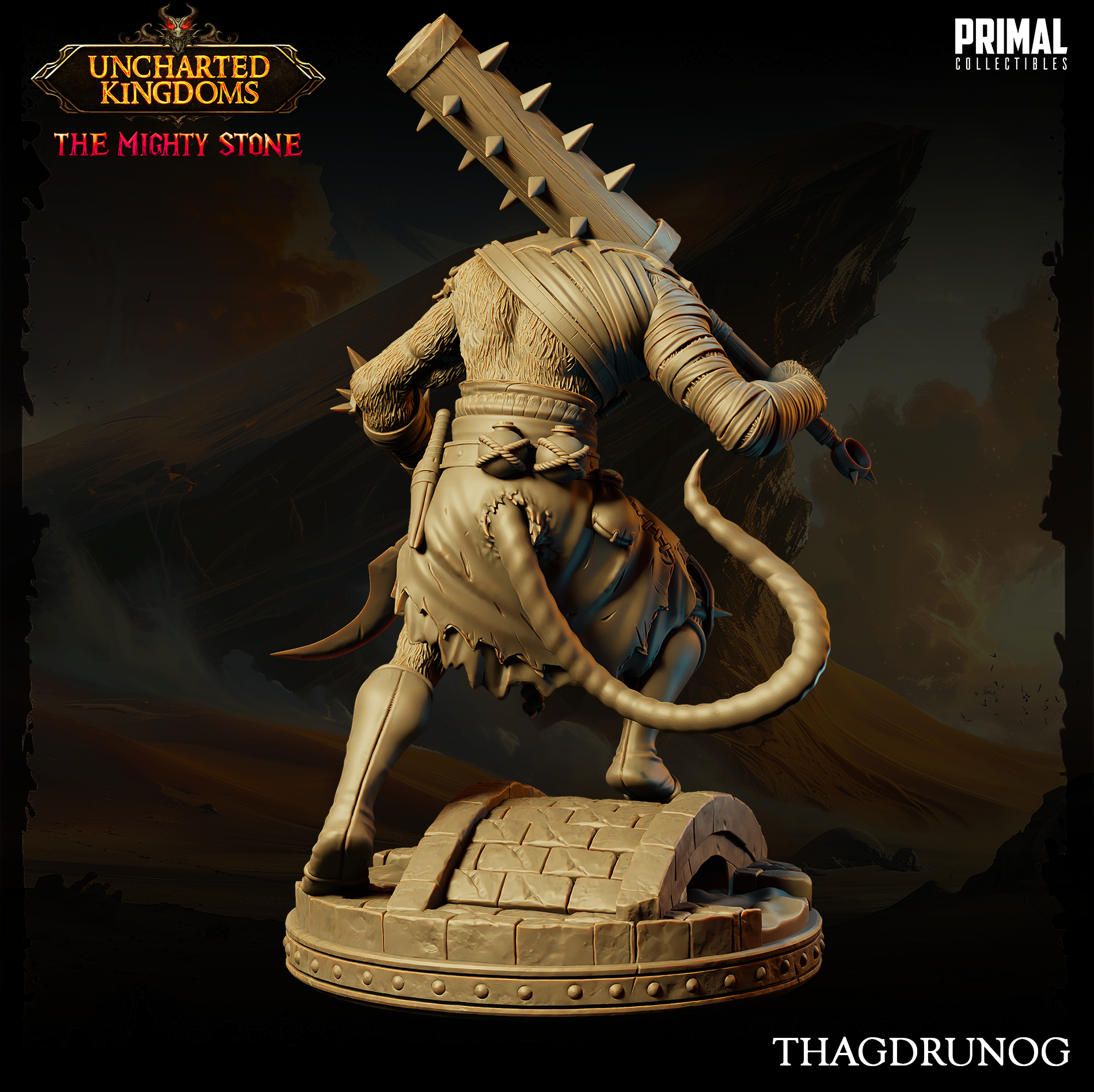 Wererats Army - aus der Reihe Uncharted Kingdoms/ The Mighty Stone von Primal Collectibles