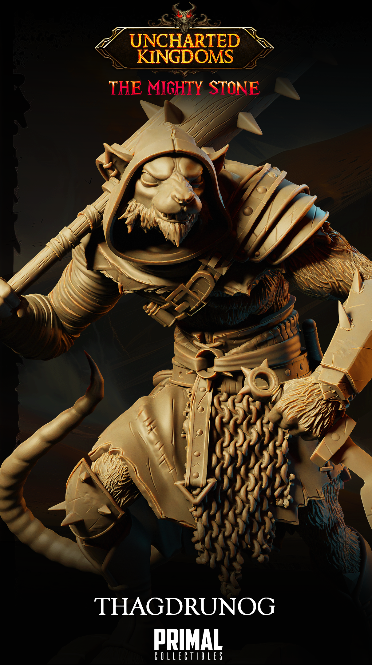 Wererats Army - aus der Reihe Uncharted Kingdoms/ The Mighty Stone von Primal Collectibles