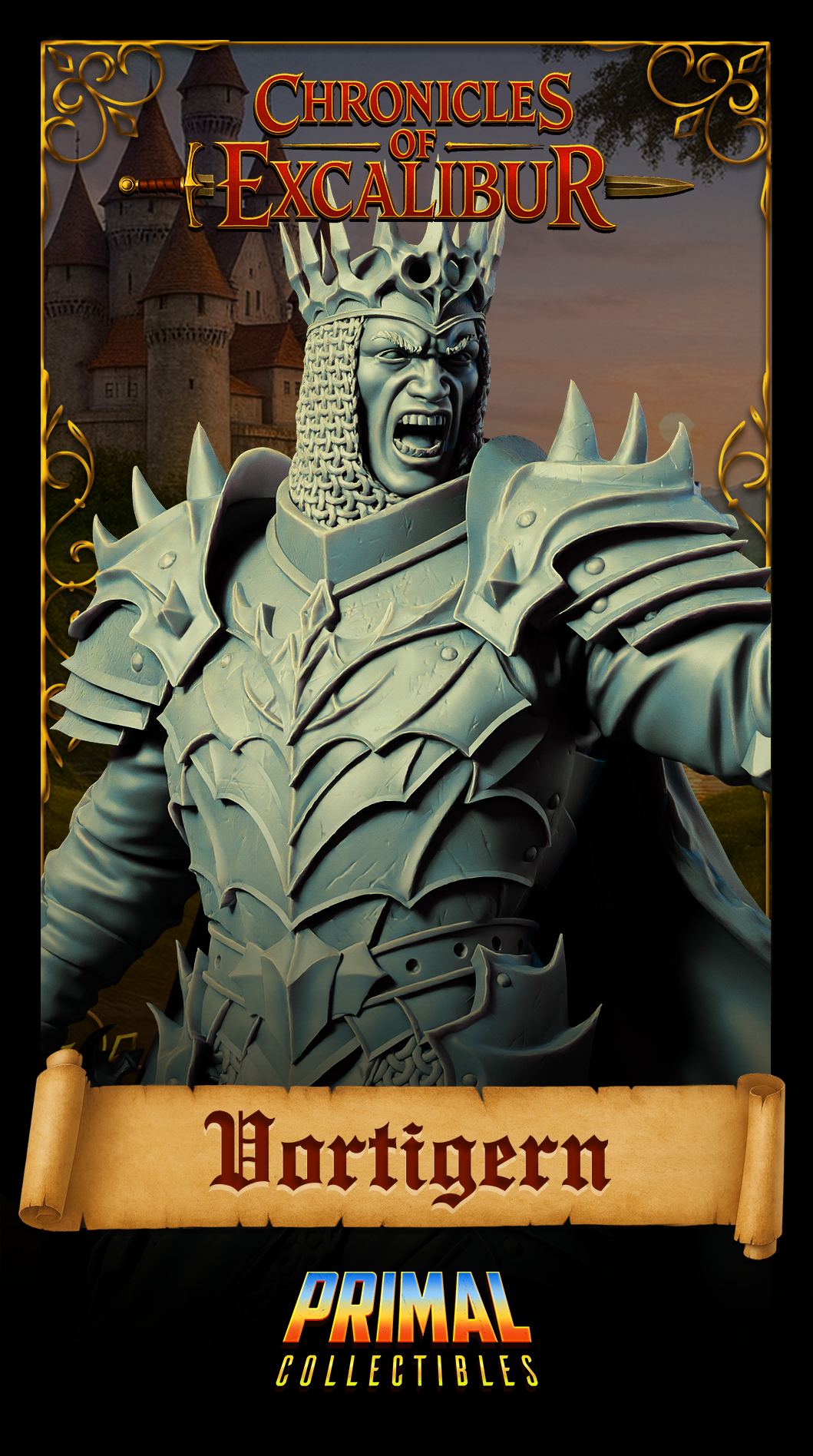 King Vortigern - aus der Reihe Chronicles of Excalibur von Primal Collectibles