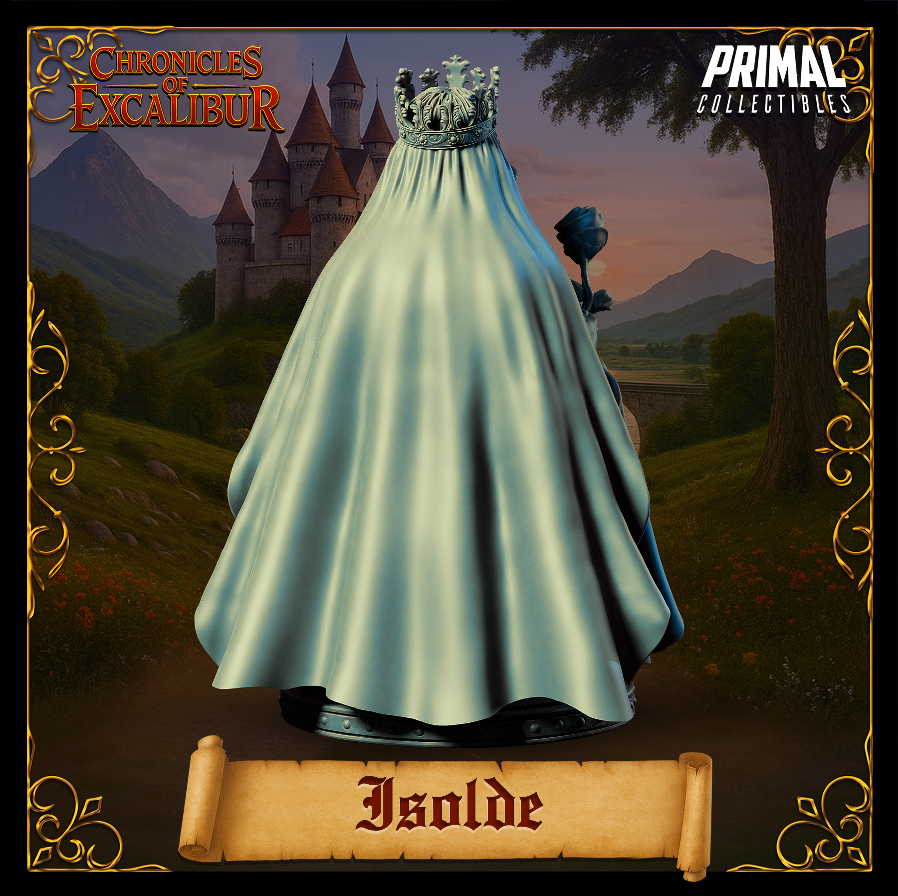 Princess Isolde - Bust - Chronicles of Excalibur - Primal Collectibles