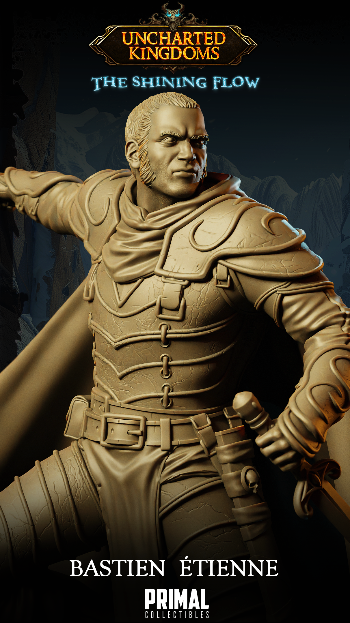 Assassin Bastien - Uncharted Kingdoms/ The Shining Flow - Primal Collectibles
