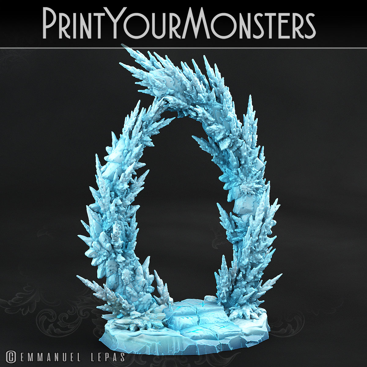 Ice Portal - aus der Reihe Frost Pack von Print Your Monsters