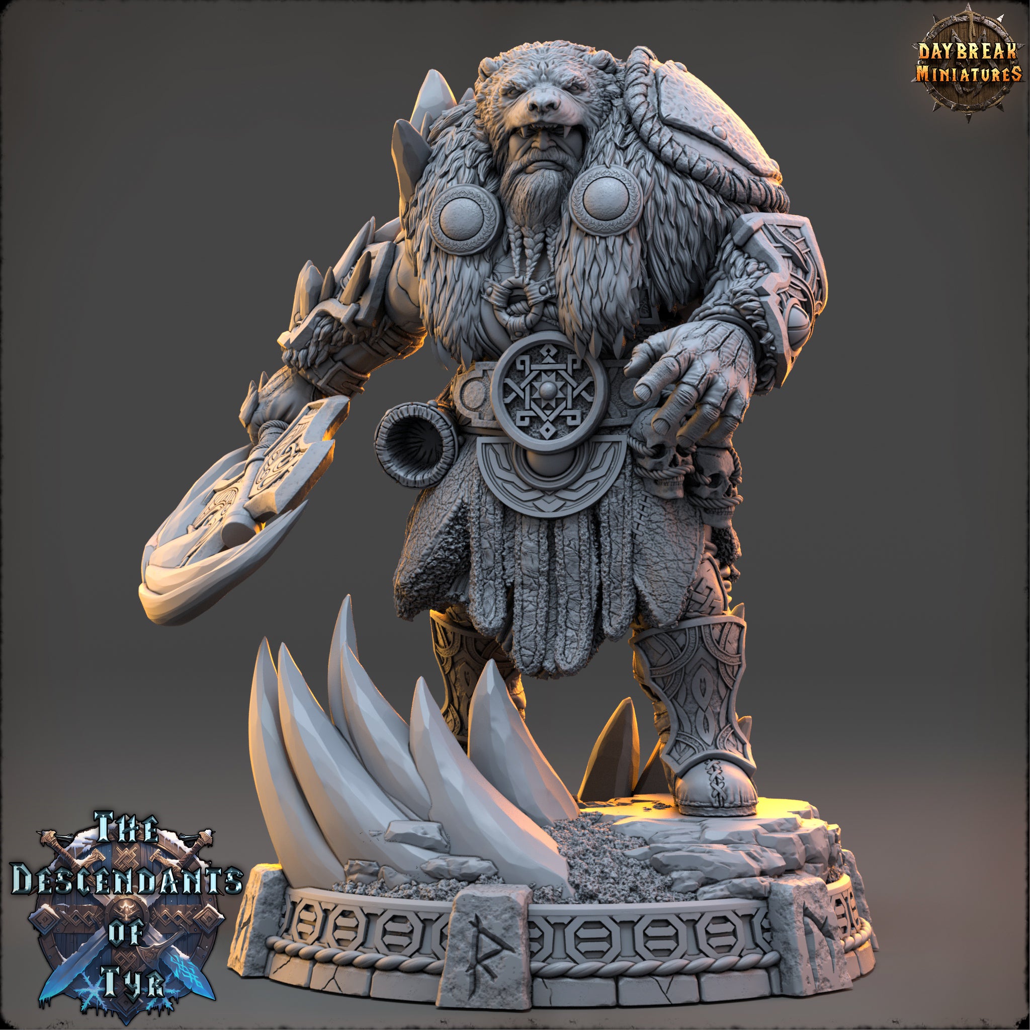 Kämpfer - aus der Reihe The Descendants of Tyr von Daybreak Miniatures
