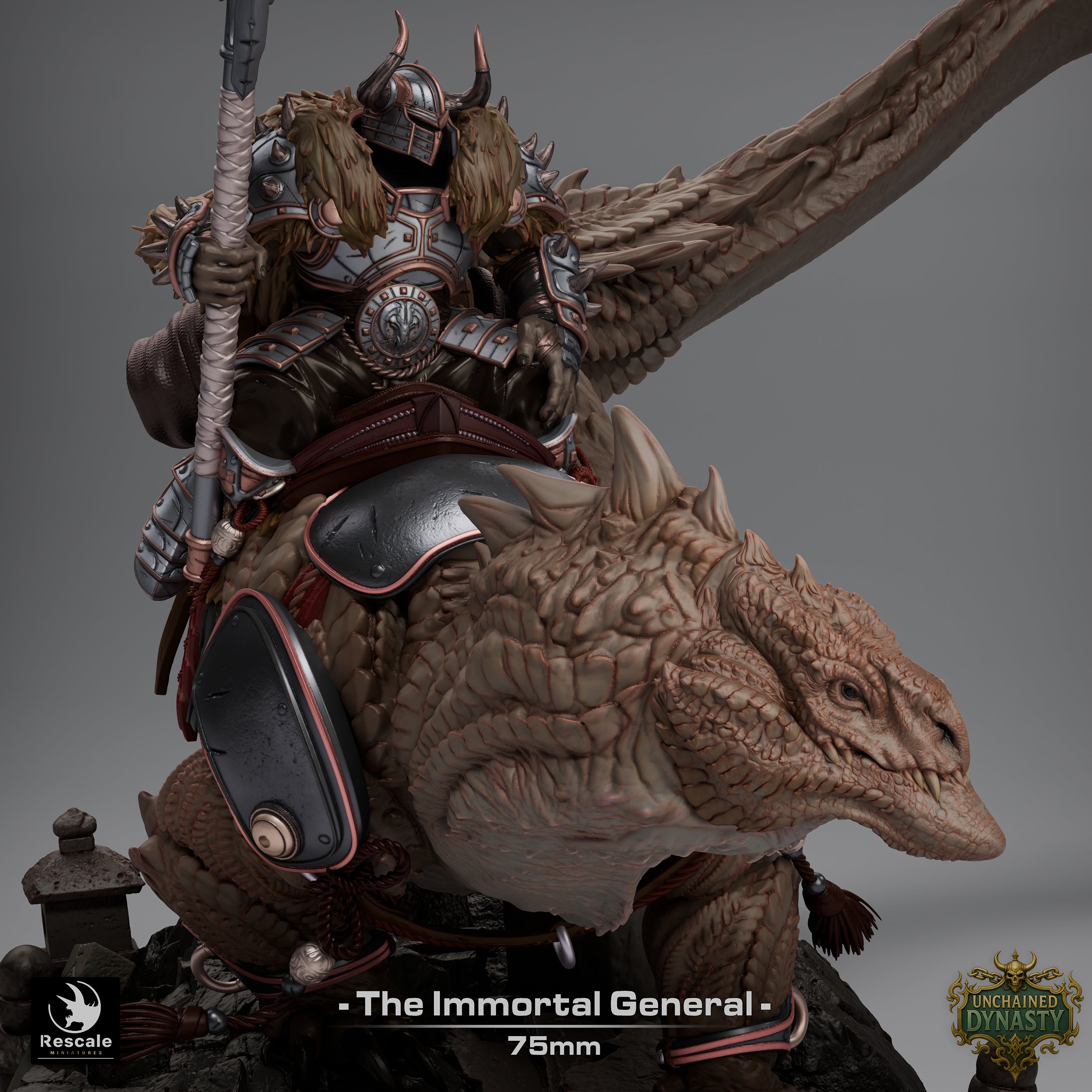 Immortal General - Unchained Dynasty - Rescale Miniatures
