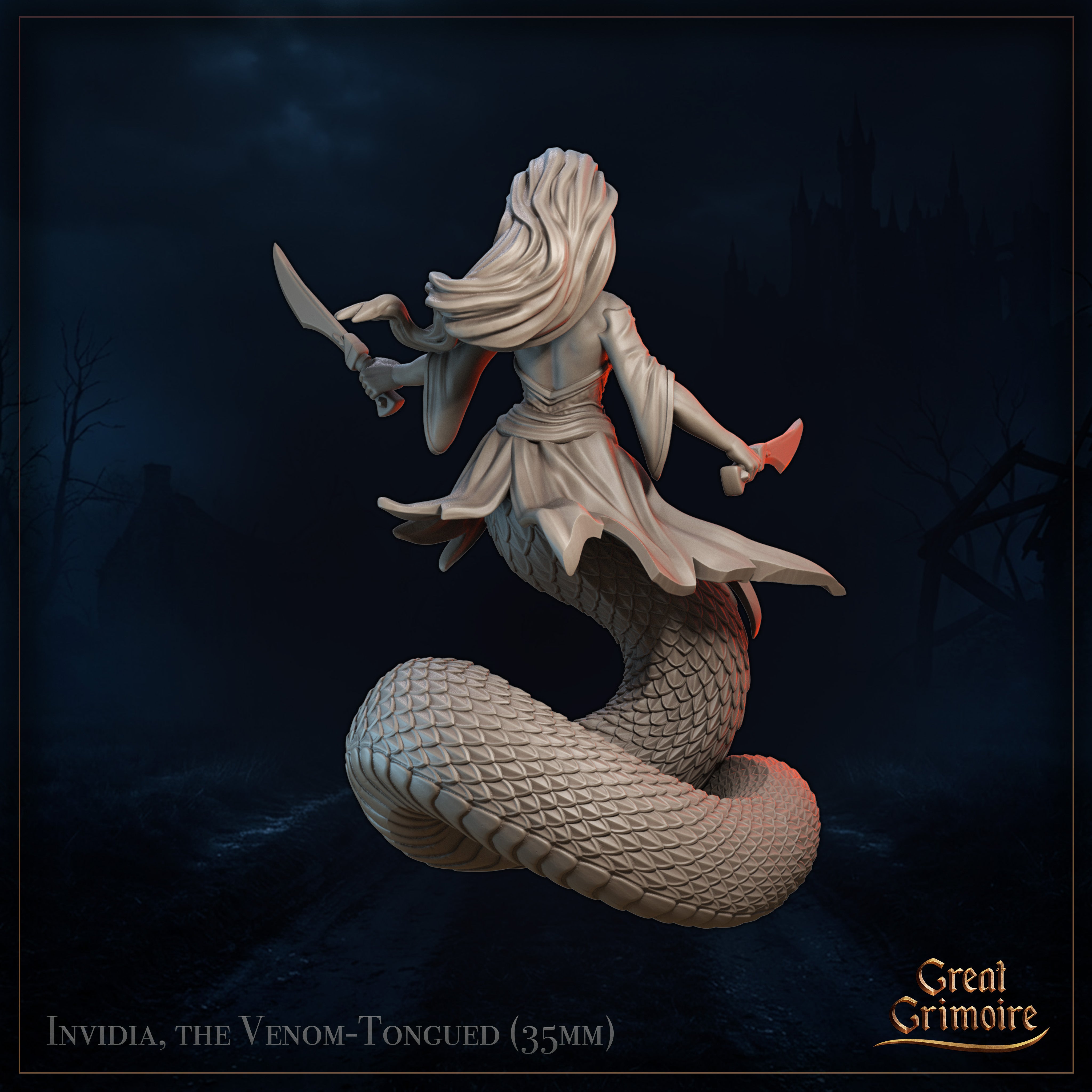 Invidia, the Venom- Tongued - The Bloom of Ruin - Great Grimoire