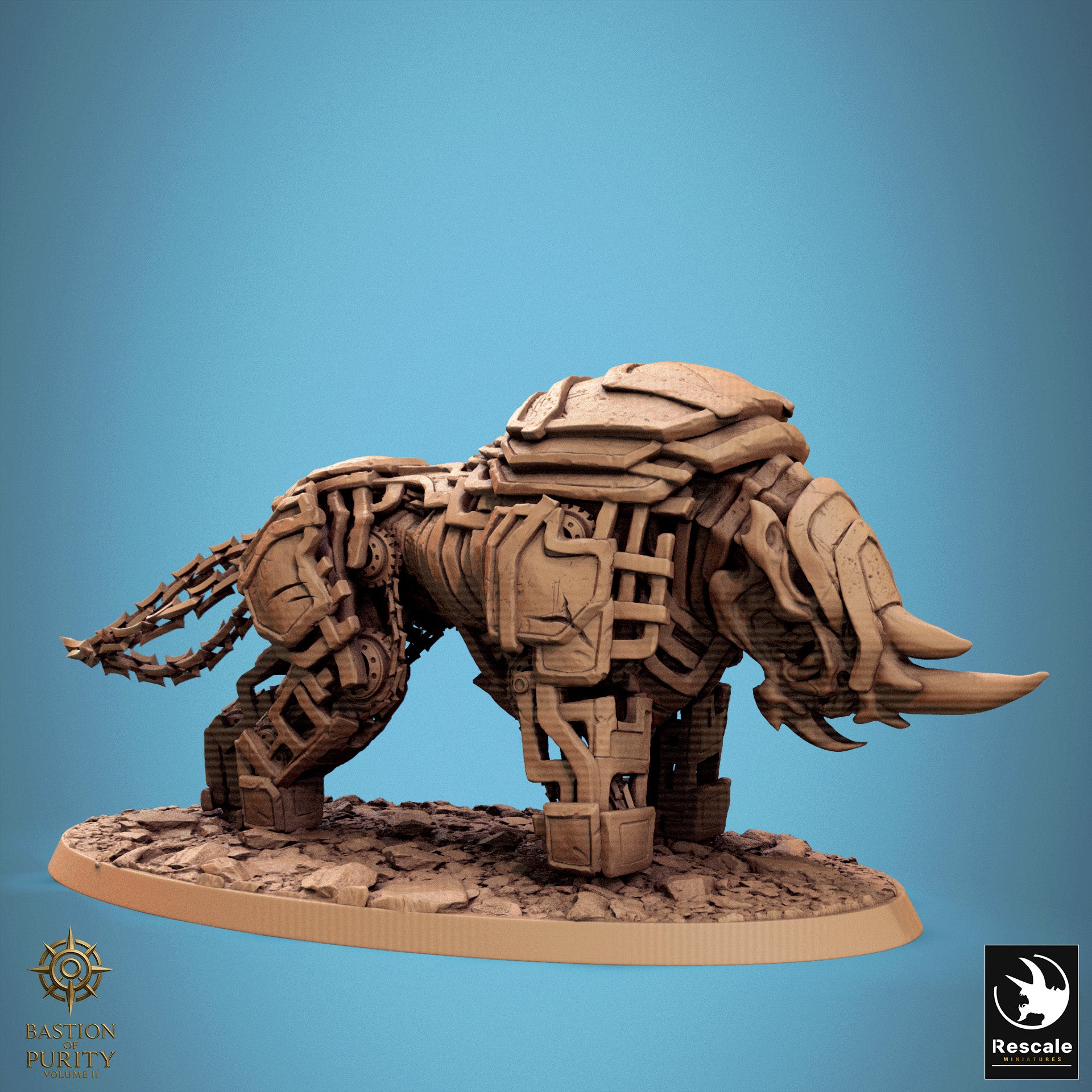 Iron Hellrider - aus der Reihe Legion of the Damned von Rescale Miniatures