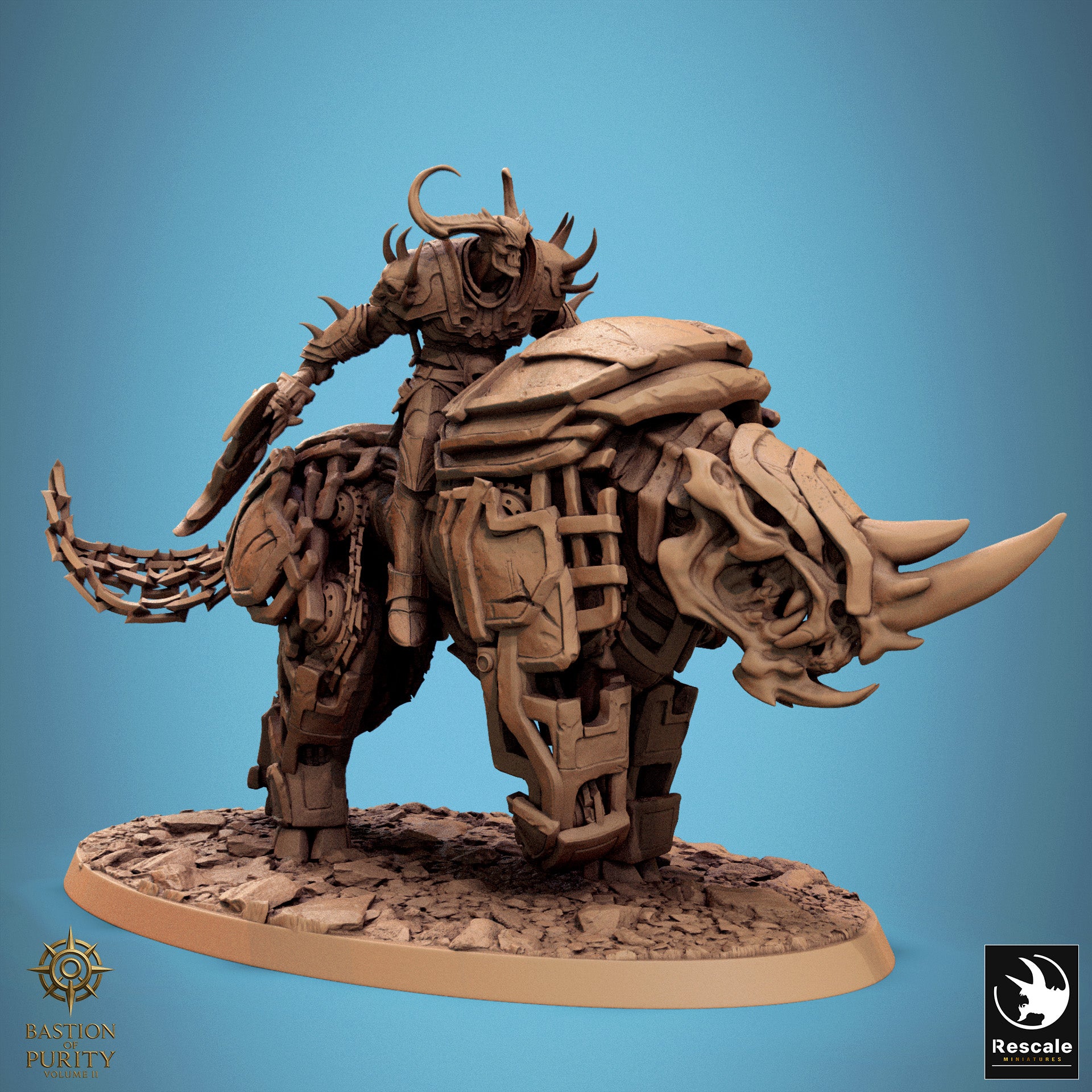 Iron Hellrider - aus der Reihe Legion of the Damned von Rescale Miniatures