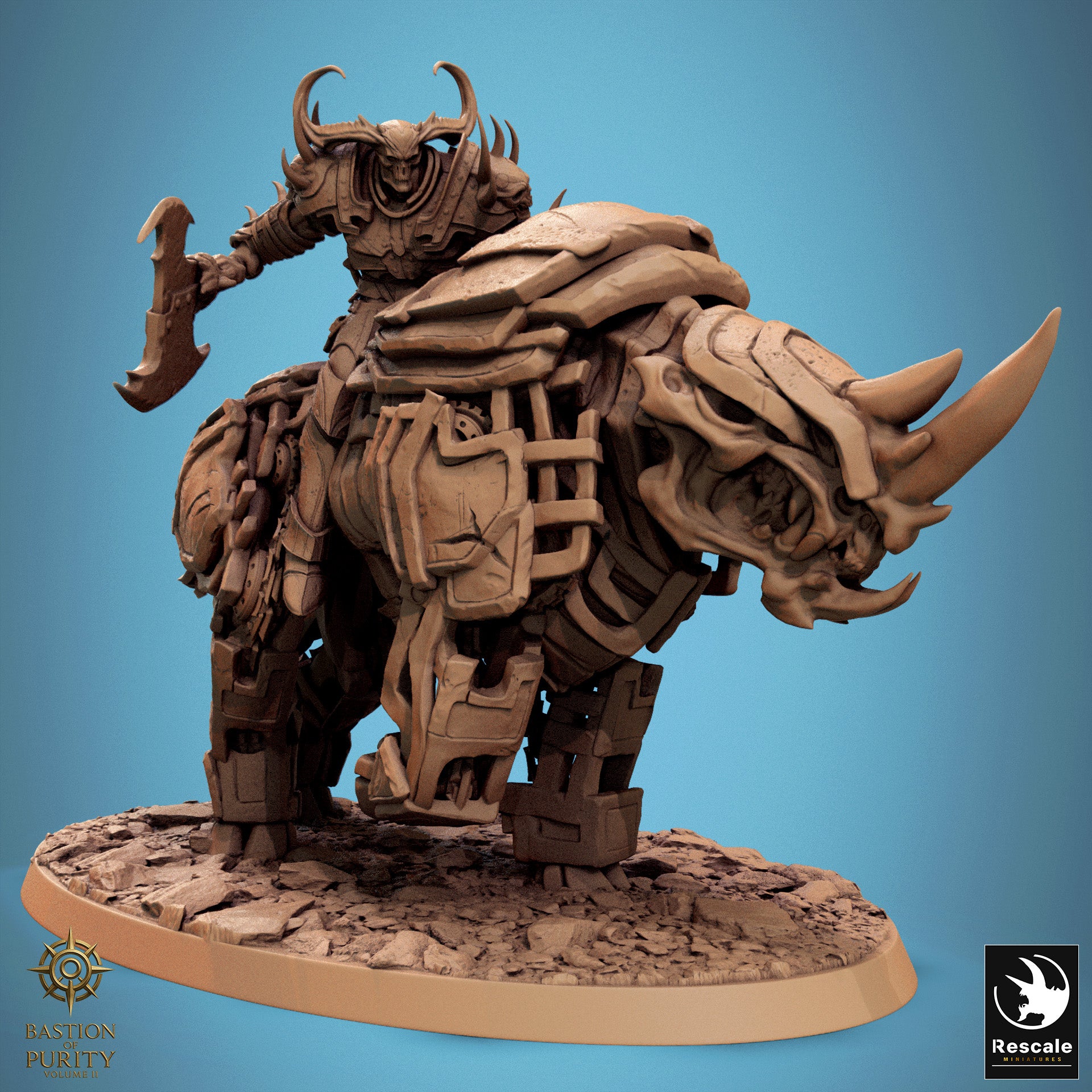 Iron Hellrider - aus der Reihe Legion of the Damned von Rescale Miniatures