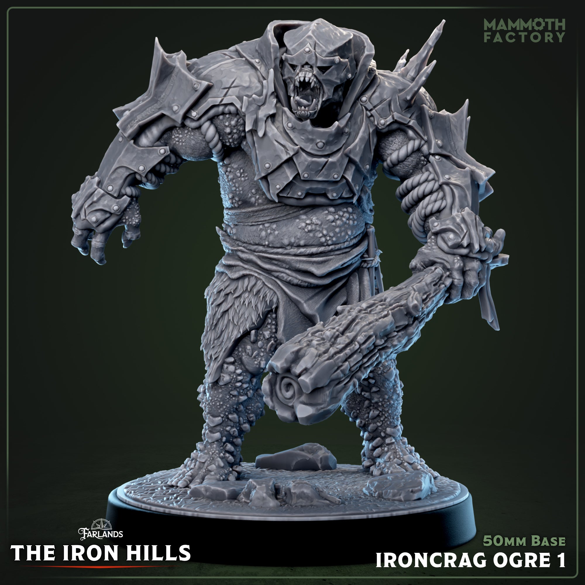 Ironcrag Ogre - aus der Reihe The Iron Hills Collection von Mammoth Factory
