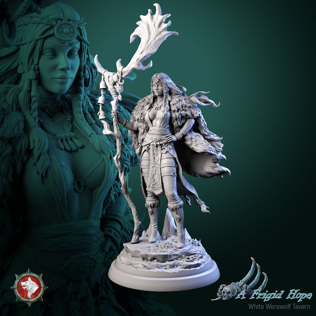 Kaelia, Witch of the Frozen Veil - from the A Frigid Hope series by White Werewolf Tavern