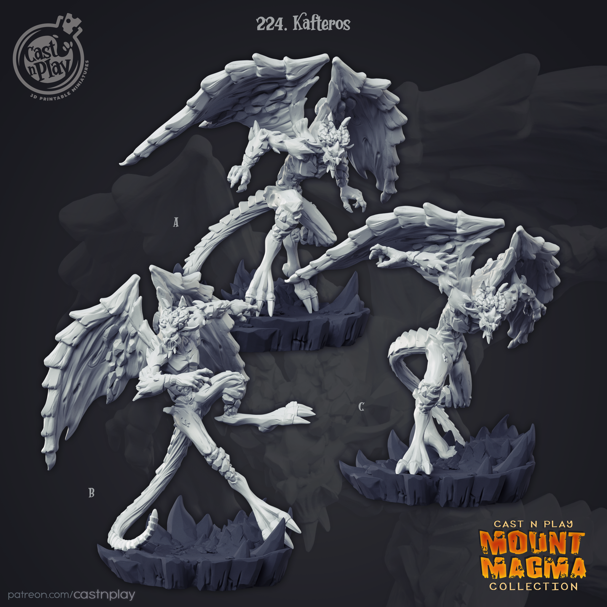 Kafteros - aus der Reihe Mount Magma von Cast n Play