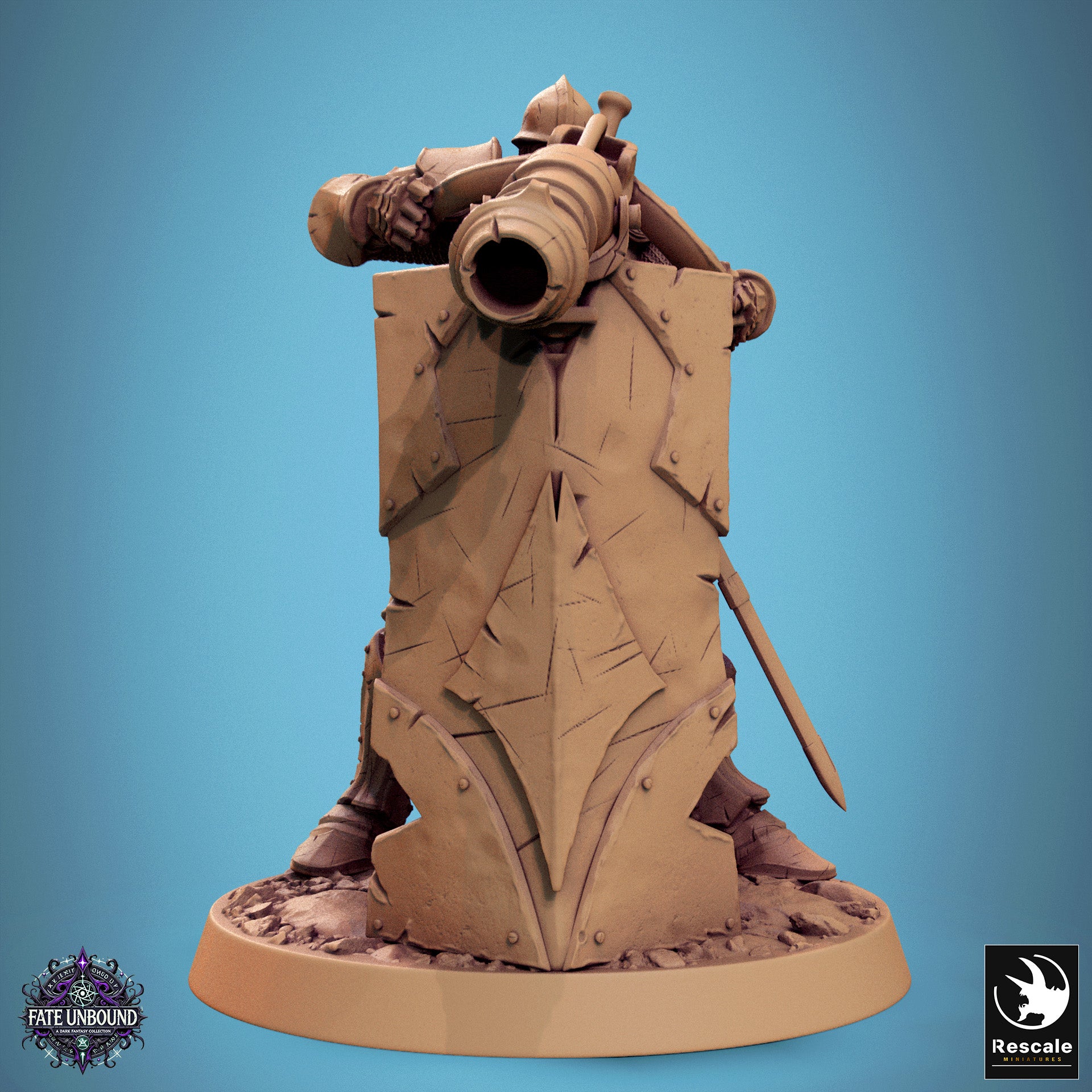 Chevalier de la Valeur - de la série Warden of Lies de Rescale Miniatures