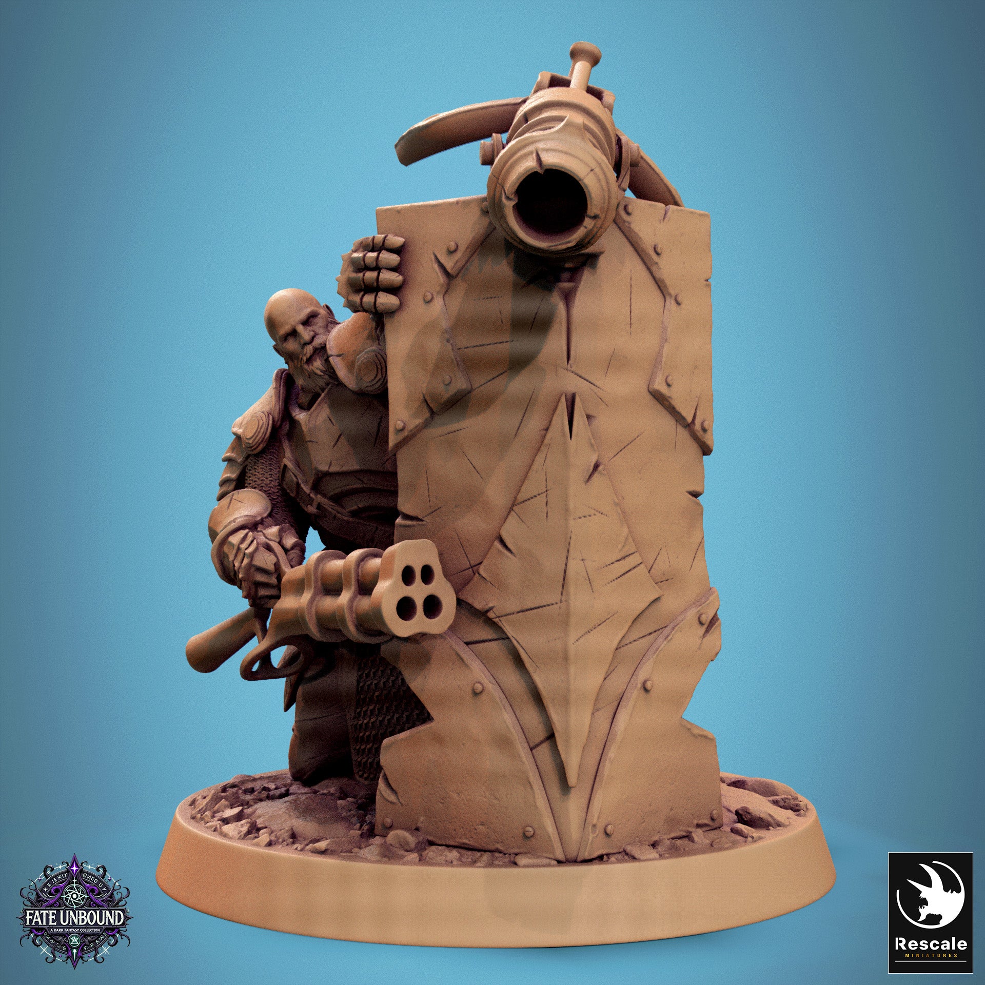 Chevalier de la Valeur - de la série Warden of Lies de Rescale Miniatures