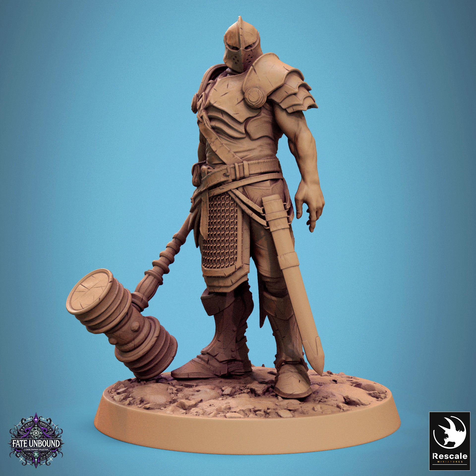 Chevalier de la Valeur - de la série Warden of Lies de Rescale Miniatures