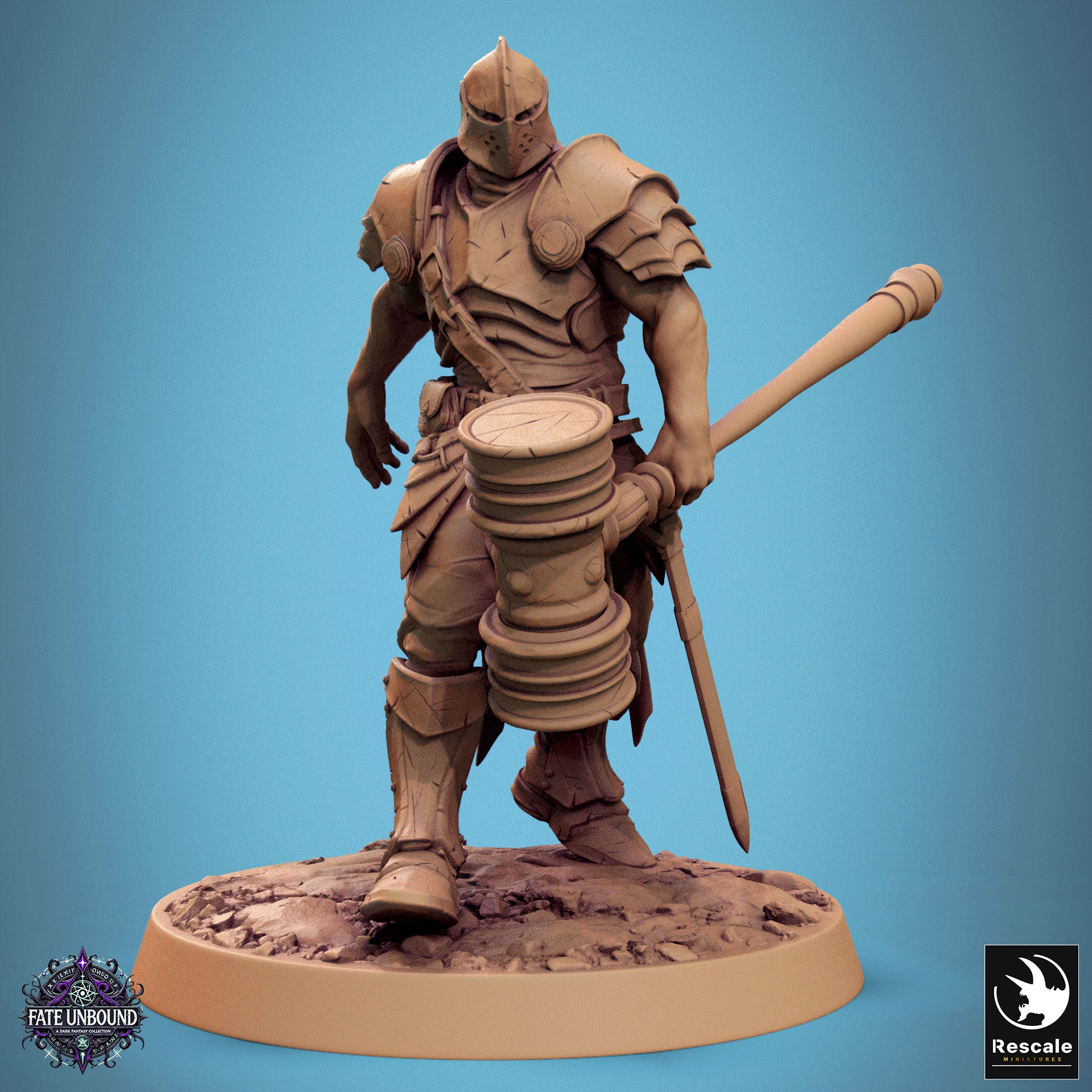 Chevalier de la Valeur - de la série Warden of Lies de Rescale Miniatures