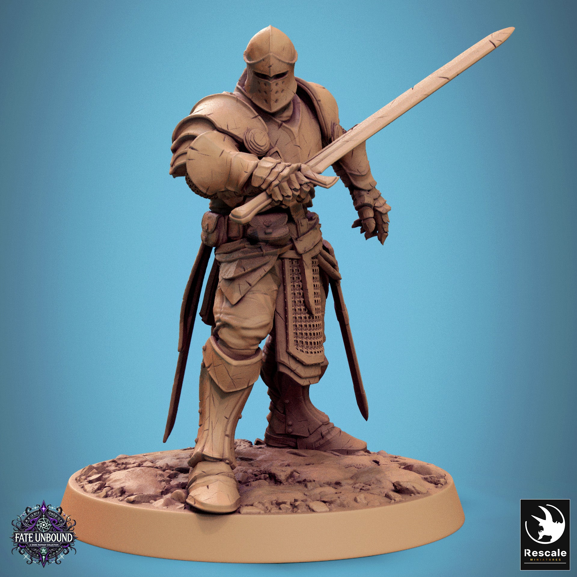 Chevalier de la Valeur - de la série Warden of Lies de Rescale Miniatures
