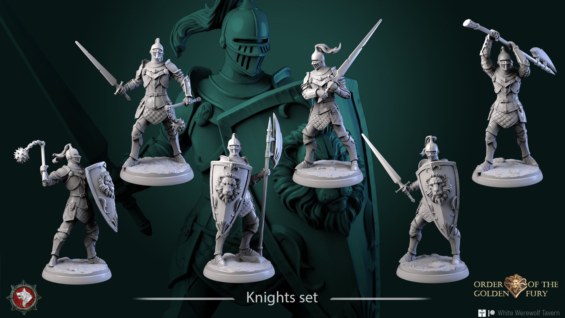 Knights - aus der Reihe Order of the golden Fury von White Werewolf Tavern