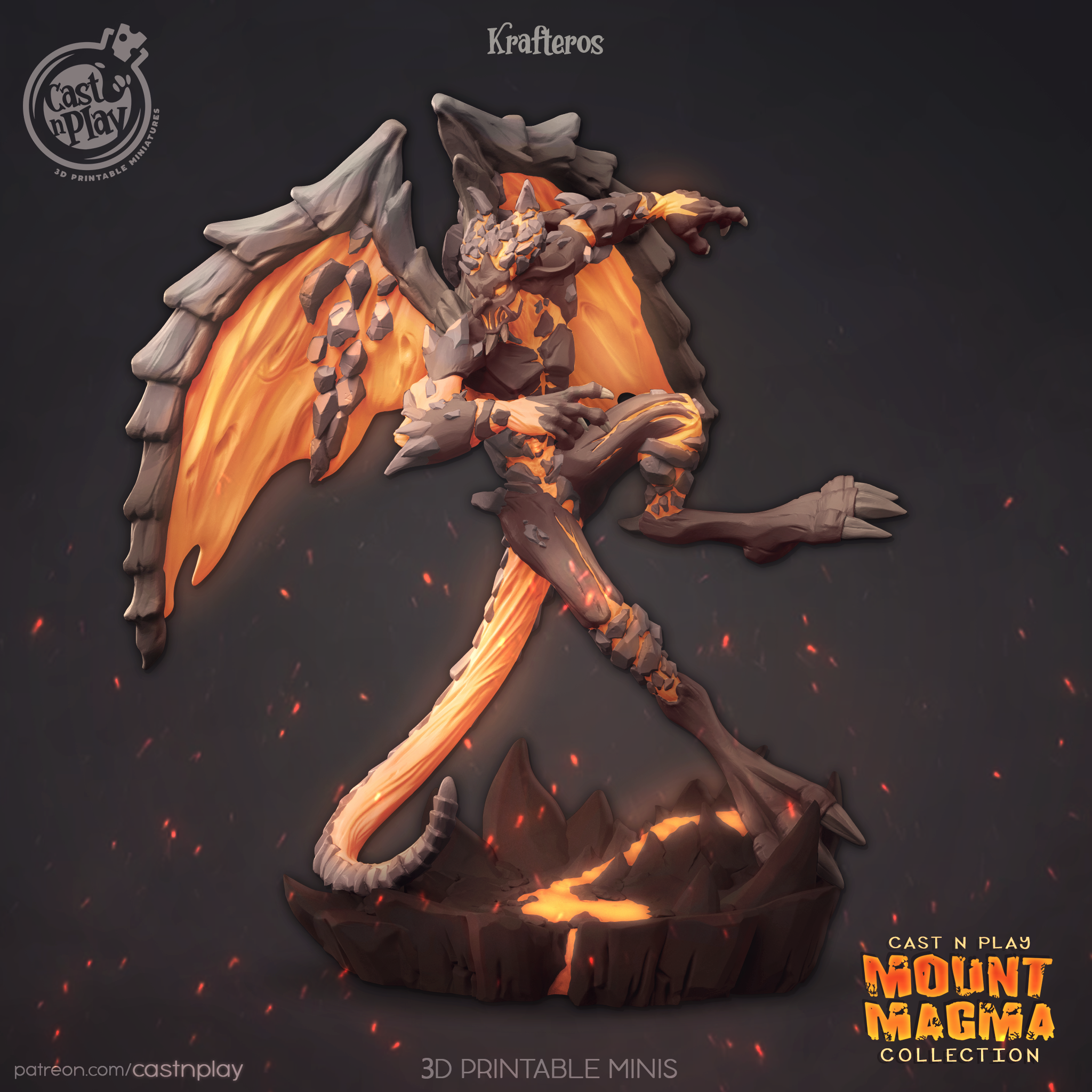 Kafteros - aus der Reihe Mount Magma von Cast n Play