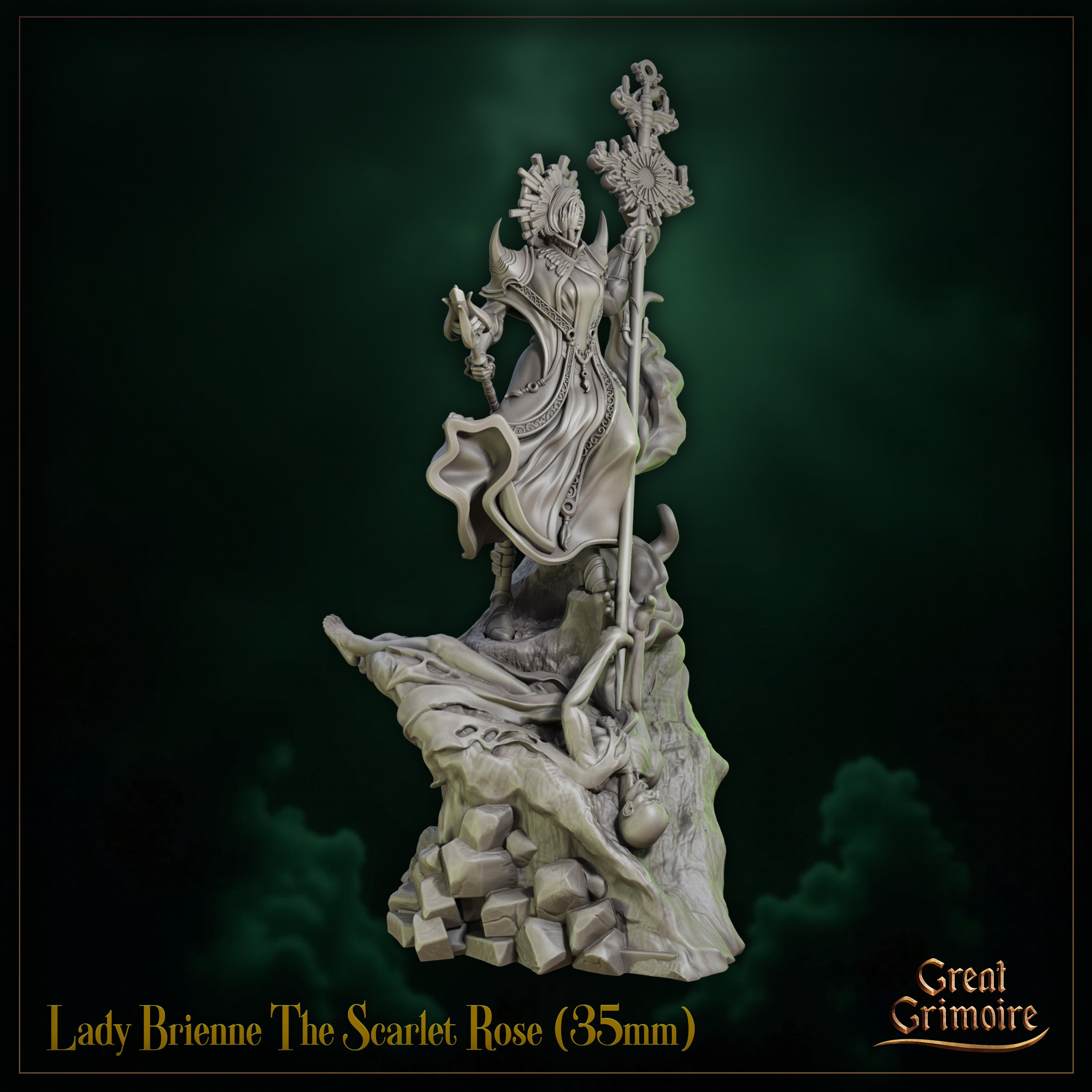 Dragon d'épines - de la série Warden of Lies de Rescale Miniatures