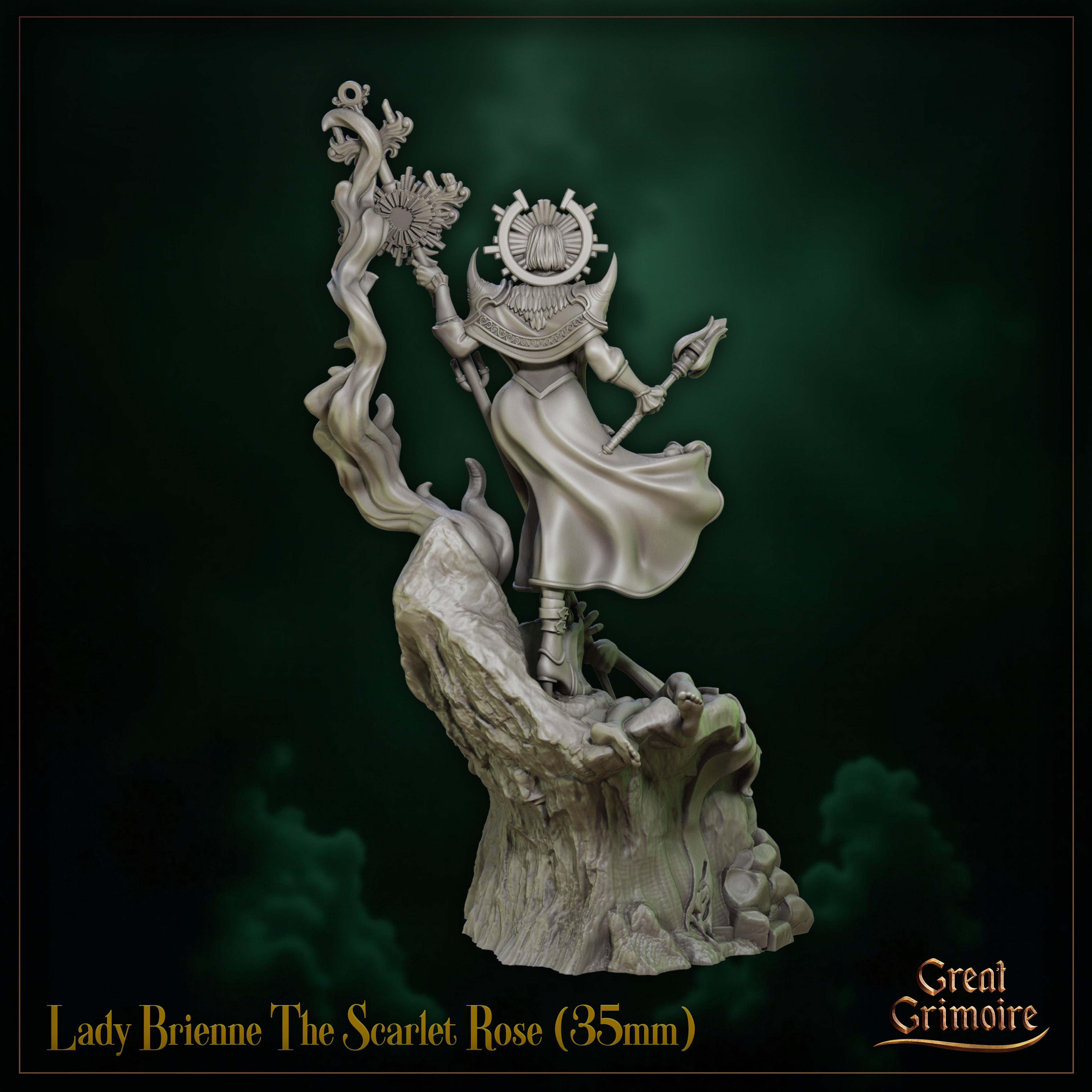 Dragon d'épines - de la série Warden of Lies de Rescale Miniatures