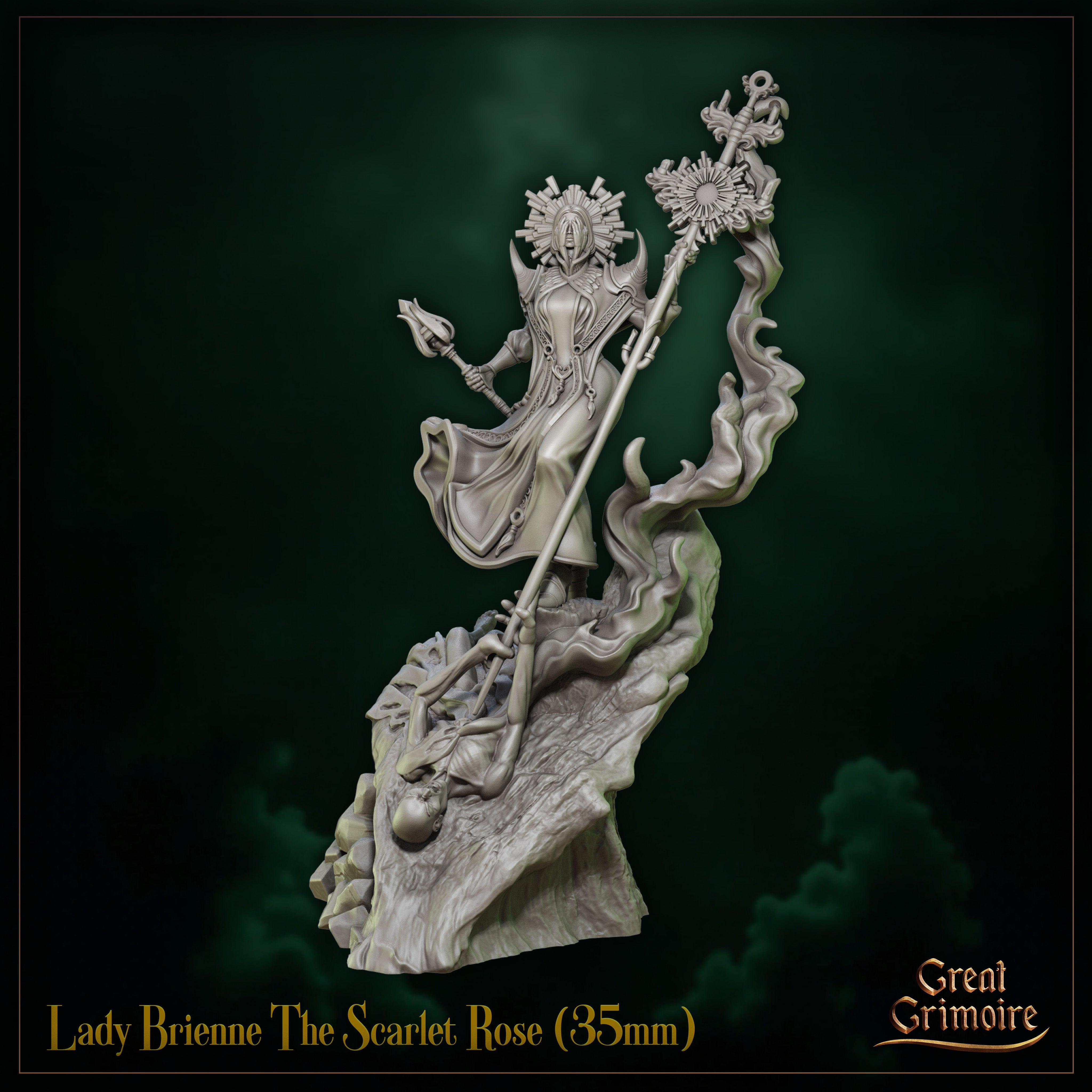 Dragon d'épines - de la série Warden of Lies de Rescale Miniatures