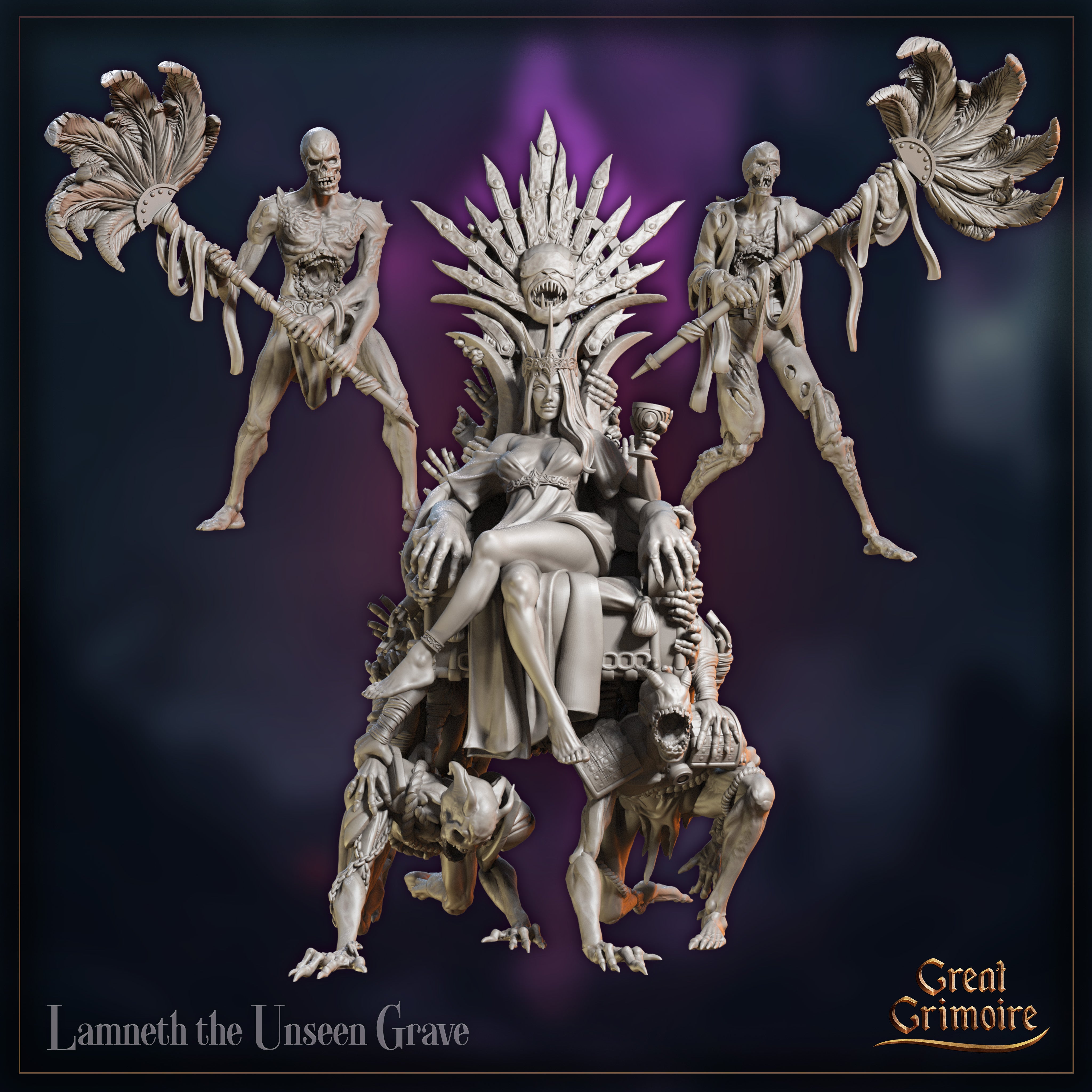 Lamneth the Unseen Grave - aus der Reihe Dark Messiah von Great Grimoire