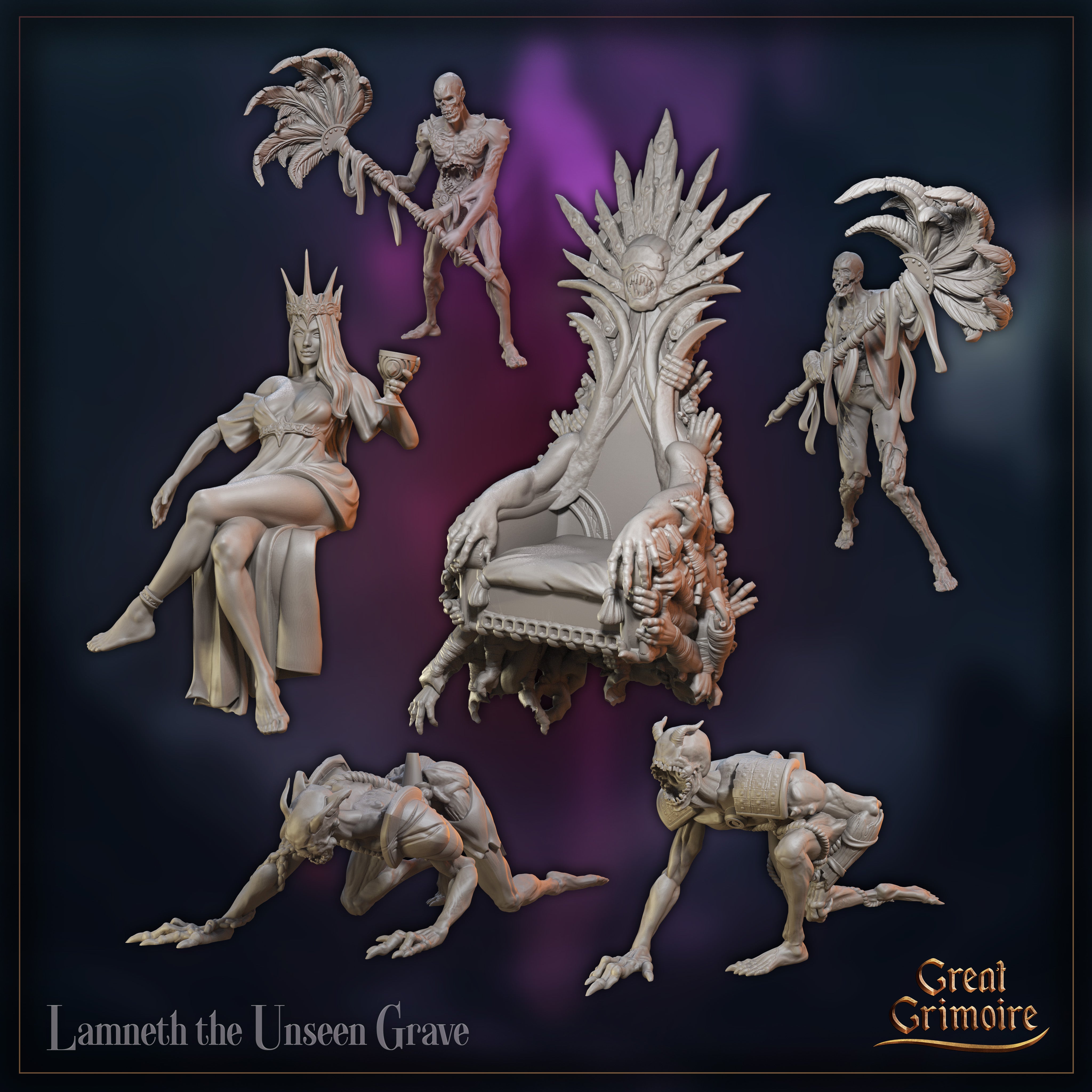 Lamneth the Unseen Grave - aus der Reihe Dark Messiah von Great Grimoire