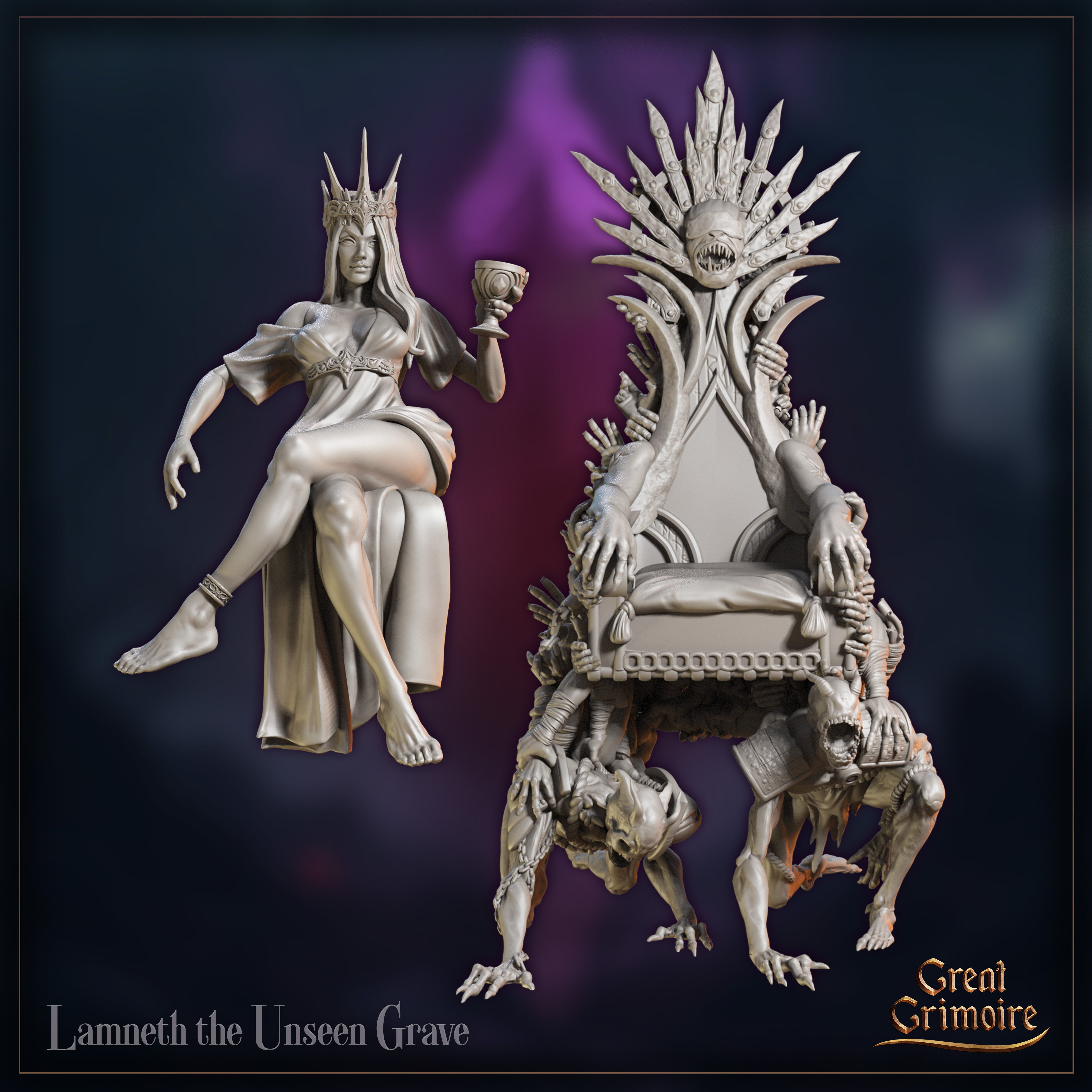 Lamneth the Unseen Grave - aus der Reihe Dark Messiah von Great Grimoire
