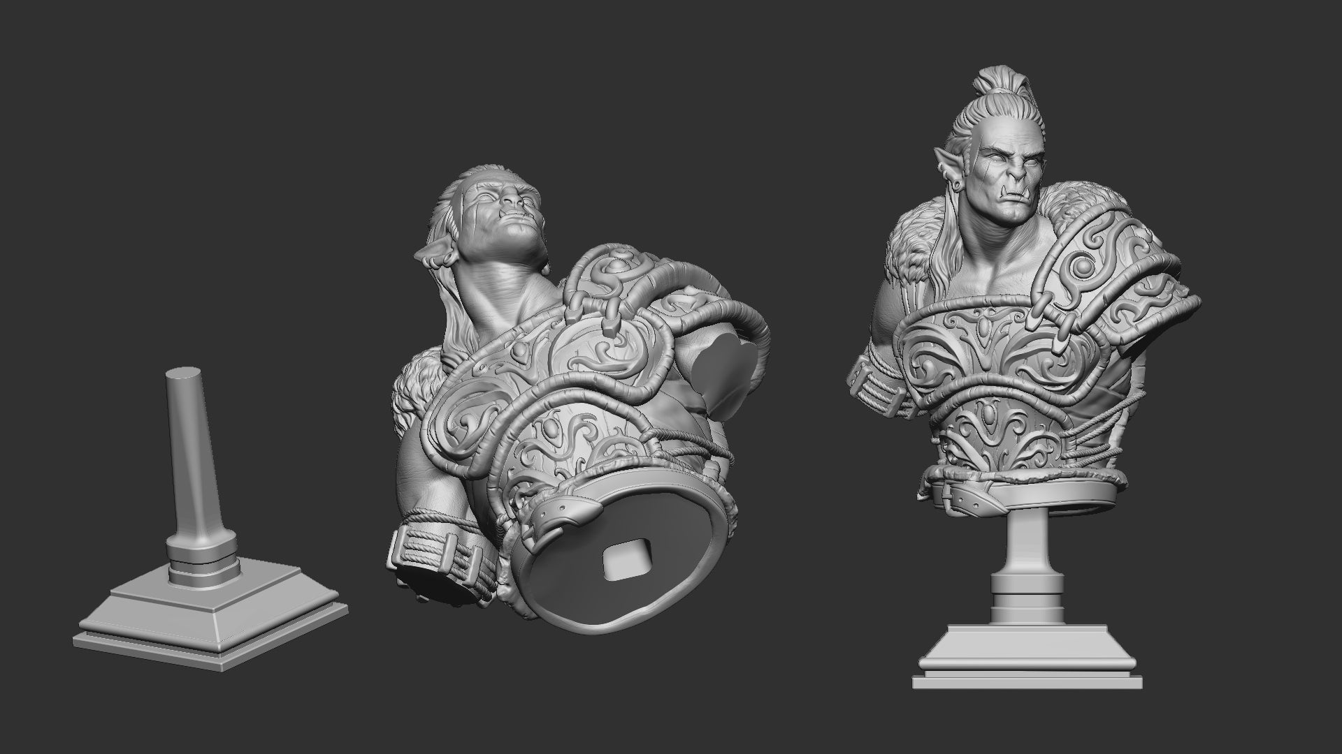 Larsael - Bust aus der Reihe Furious Dead Clan von White Werewolf Tavern