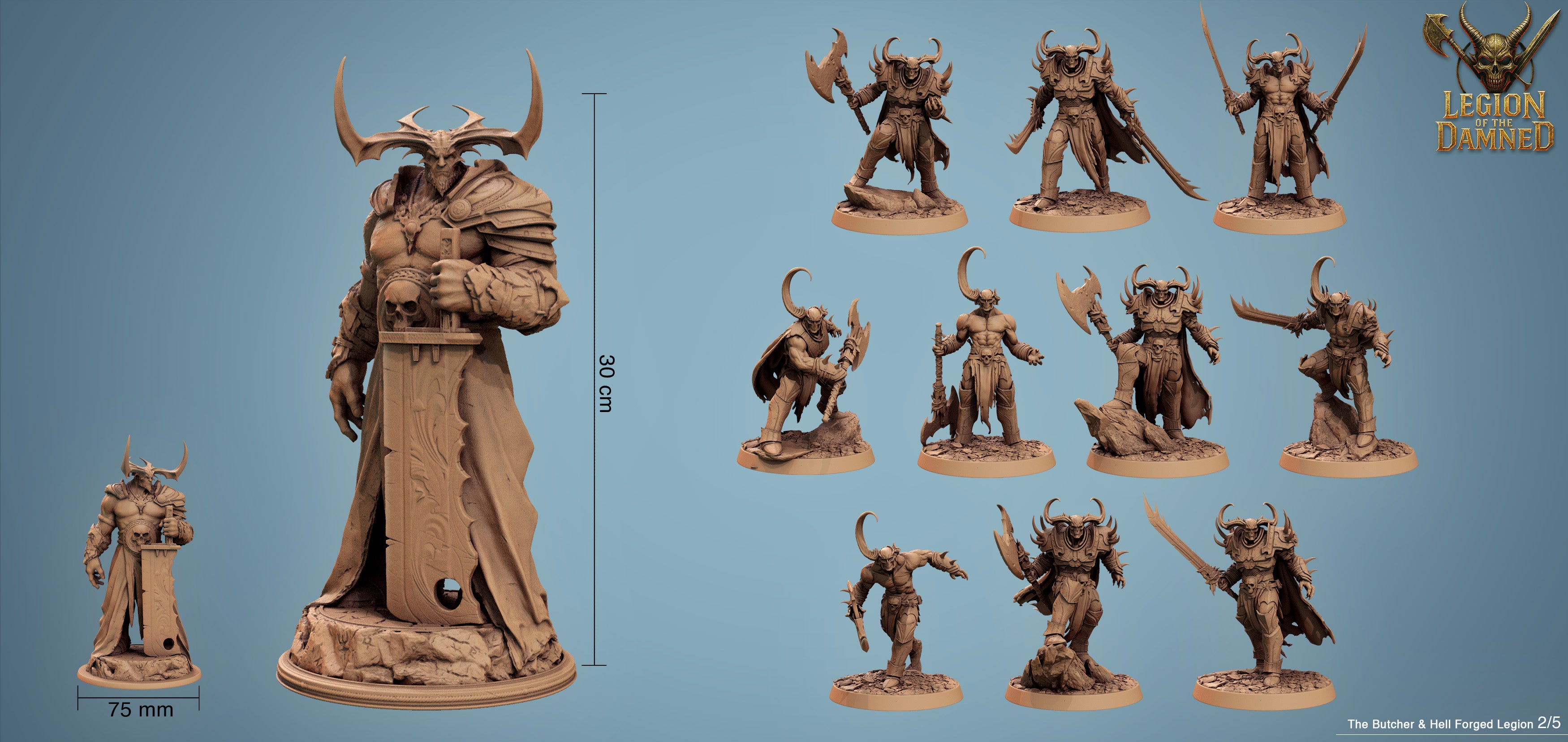 The Butcher - aus der Reihe Legion of the Damned von Rescale Miniatures
