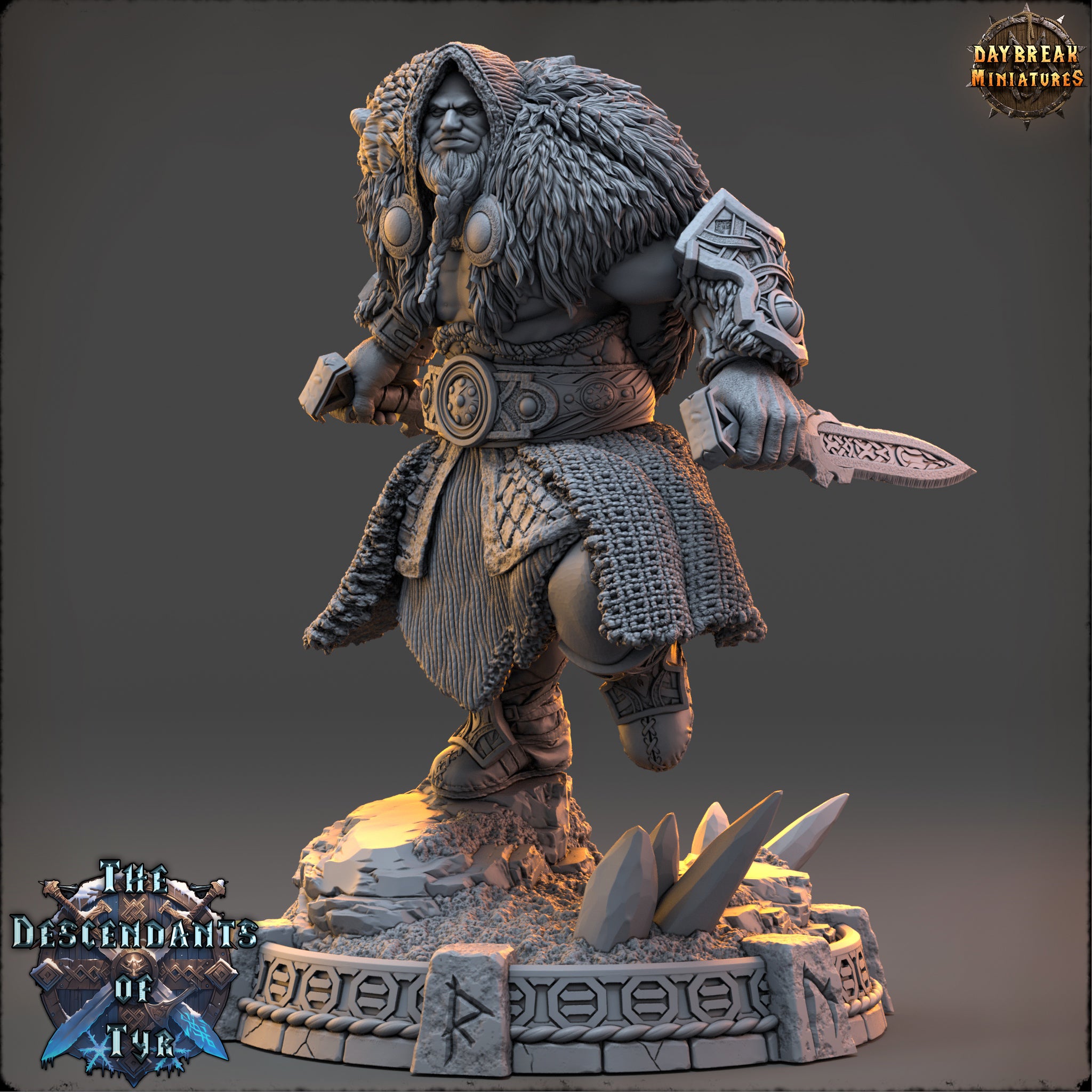 Kämpfer - aus der Reihe The Descendants of Tyr von Daybreak Miniatures