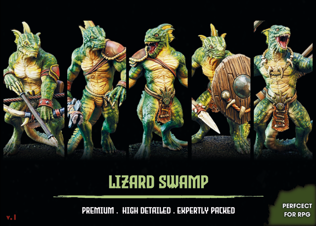 Lizards Premium Miniature Box
