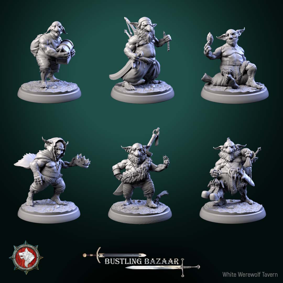 Loot Goblins - aus der Reihe Bustling Bazaar von White Werewolf Tavern