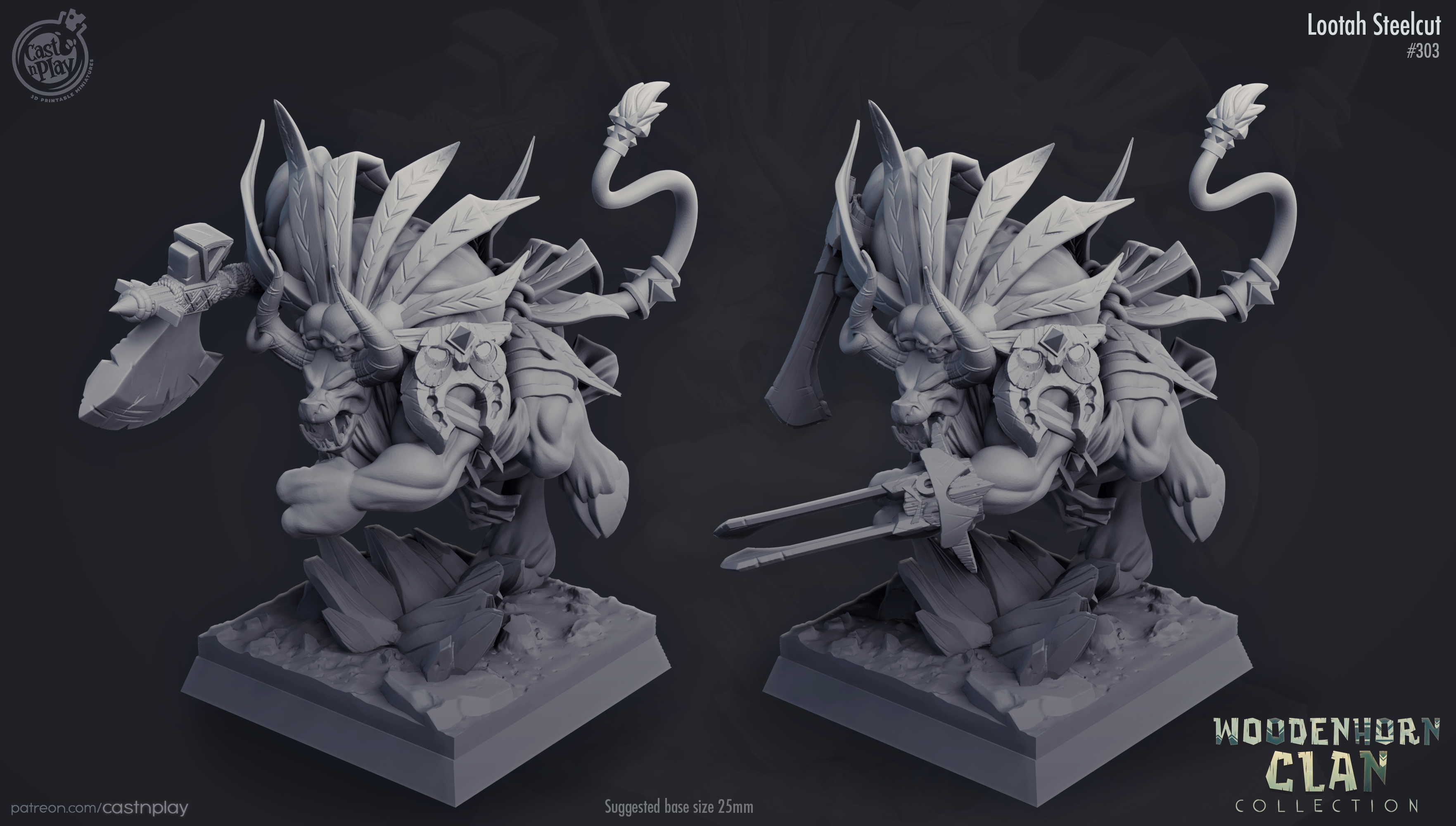 Artan - de la série Woodenhorn Clan de Cast n Play