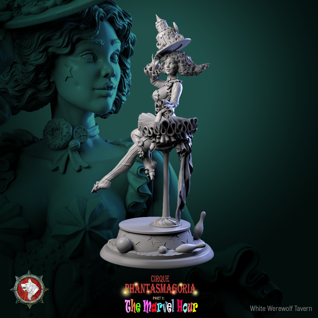 Madame Pachadora - from the Cirque Phantasmagoria 1 series by White Werewolf Tavern