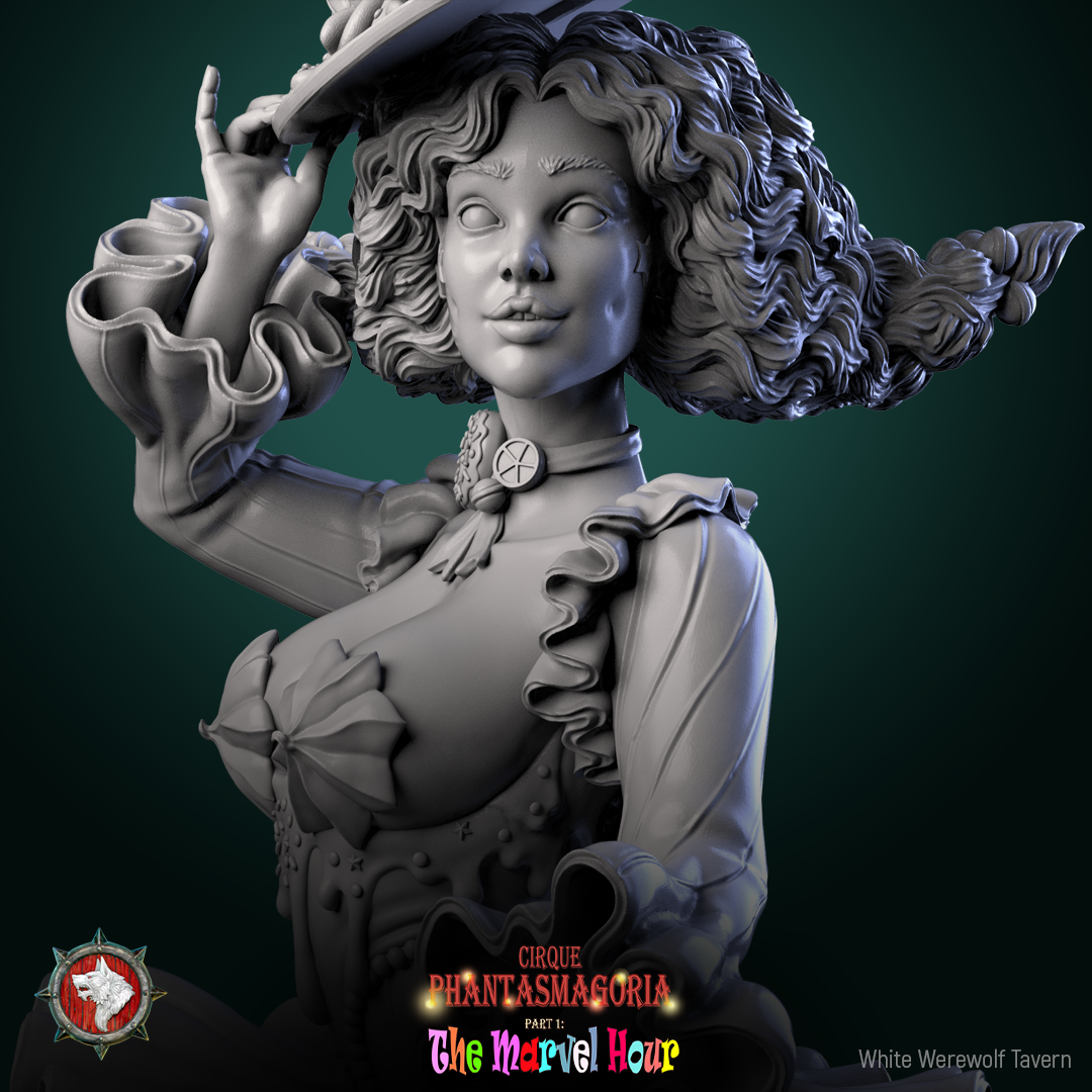 Madame Pachadora - from the Cirque Phantasmagoria 1 series by White Werewolf Tavern