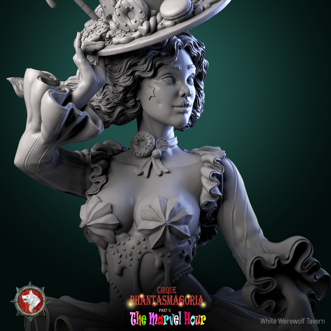 Madame Pachadora - from the Cirque Phantasmagoria 1 series by White Werewolf Tavern