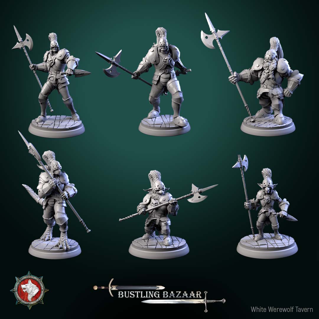 Market Guards - aus der Reihe Bustling Bazaar von White Werewolf Tavern