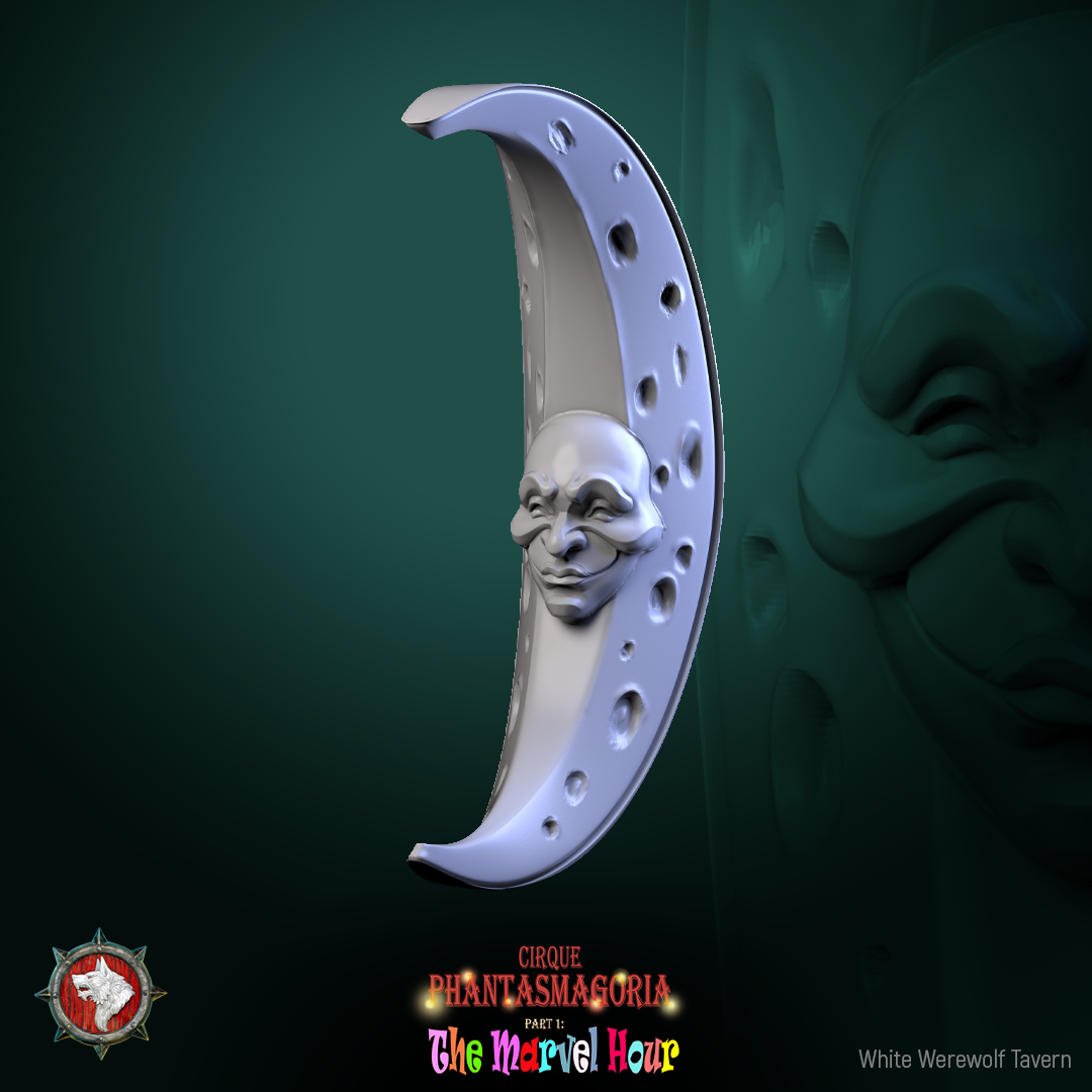 Masks - from the series Cirque Phantasmagoria 1 by White Werewolf Tavern