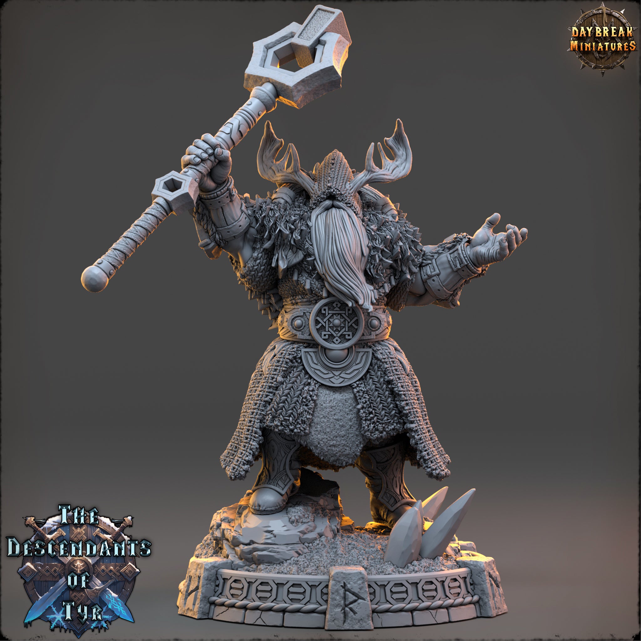 Kämpfer - aus der Reihe The Descendants of Tyr von Daybreak Miniatures