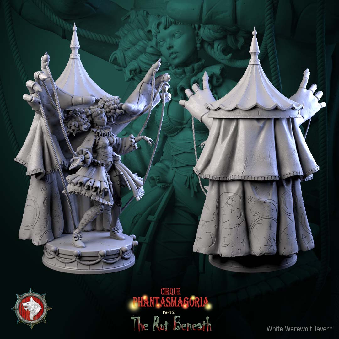 Clatterjack Cobblecart - de la série Cirque Phantasmagoria 1 par White Werewolf Tavern