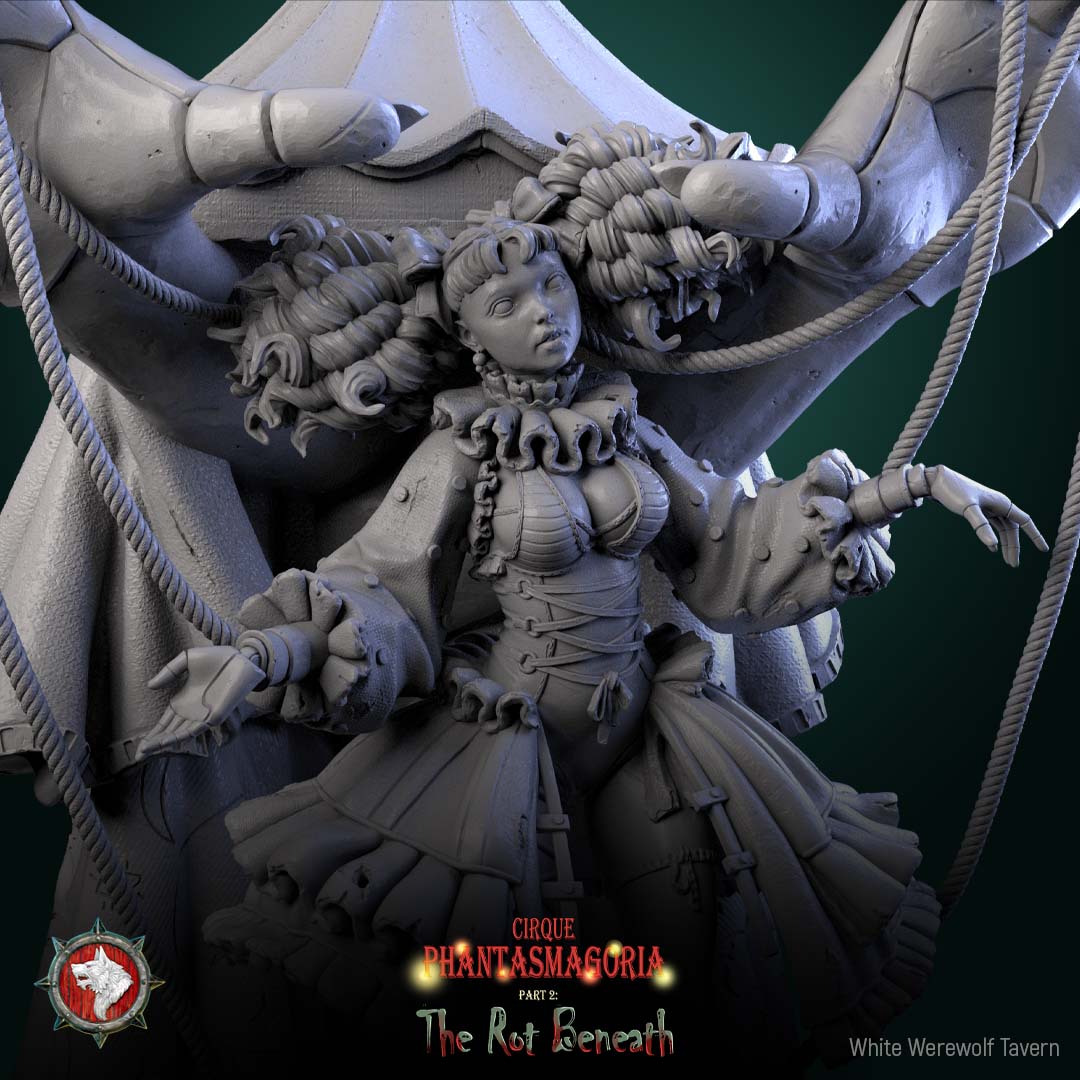 Clatterjack Cobblecart - de la série Cirque Phantasmagoria 1 par White Werewolf Tavern
