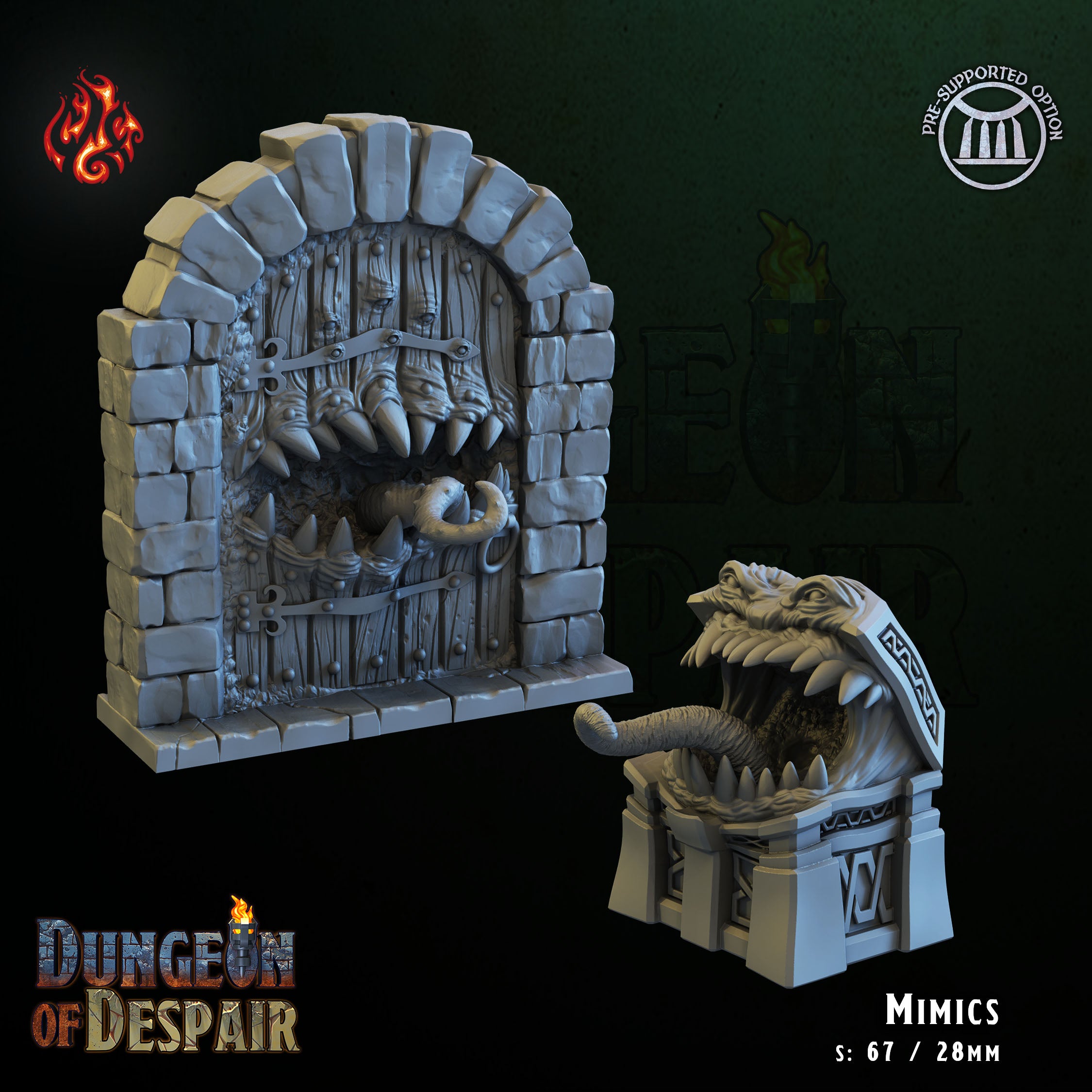 Mimics - aus der Reihe Dungeon of Despair von Crippled God Foundry