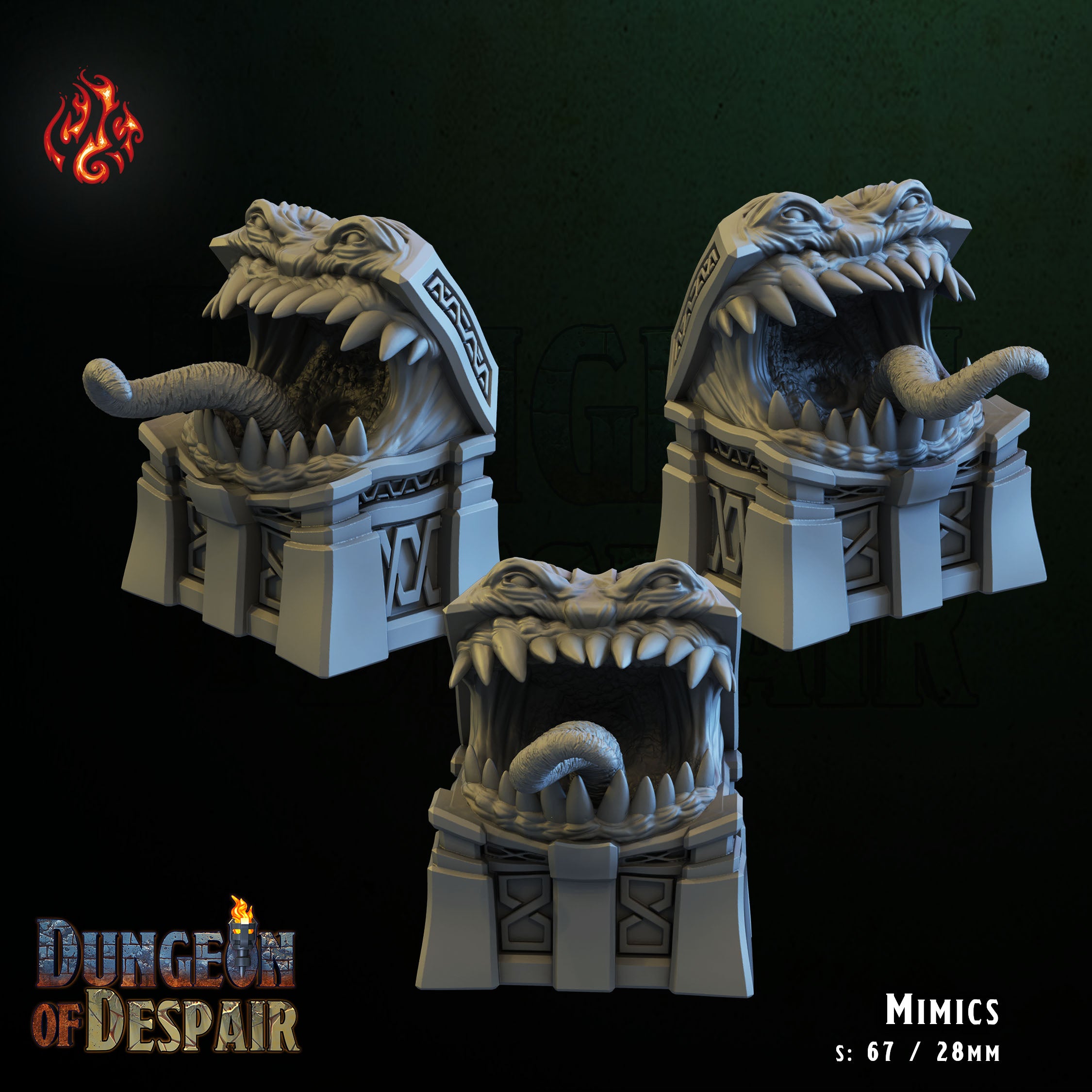 Mimics - aus der Reihe Dungeon of Despair von Crippled God Foundry