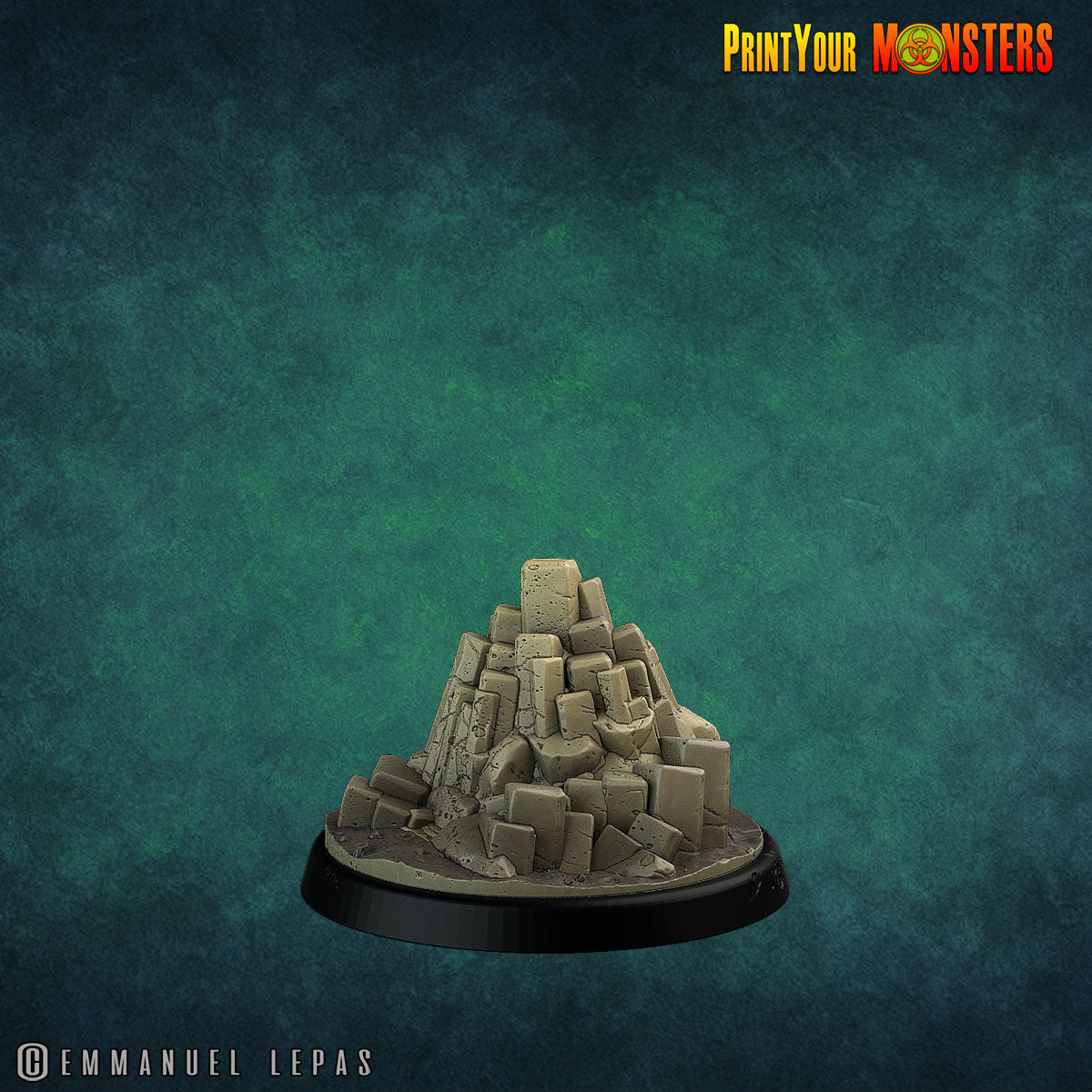 Basalt Rocks - aus der Reihe Basalt Pack von Print Your Monsters