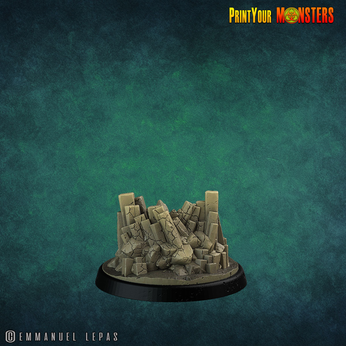 Basalt Rocks - aus der Reihe Basalt Pack von Print Your Monsters