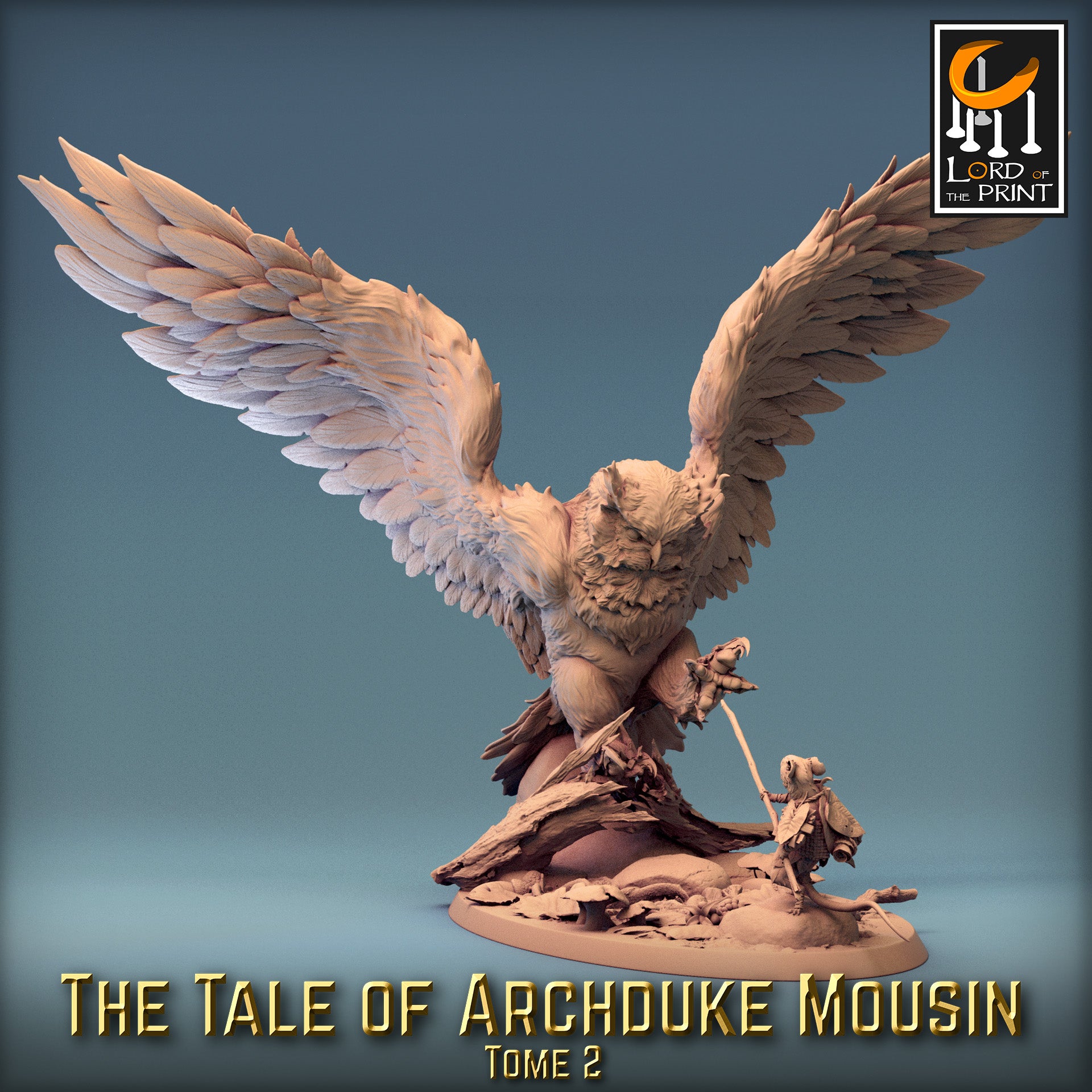 Great Owl Attack - Tales of Archduke Mousin II - Rescale Miniatures