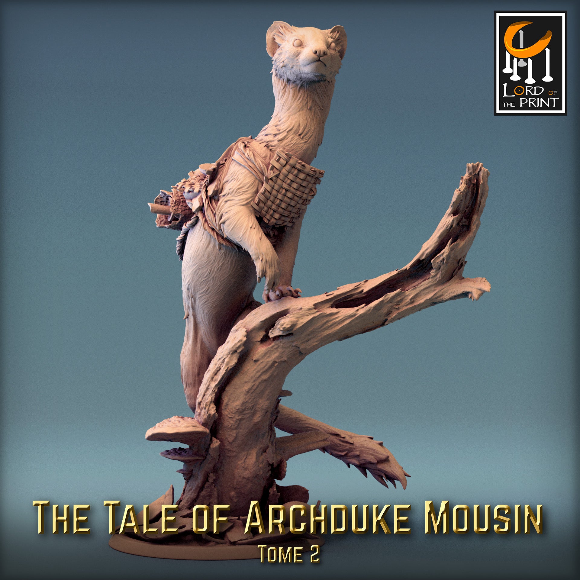 Moussin Weasel Climb - Tales of Archduke Mousin II - Rescale Miniatures