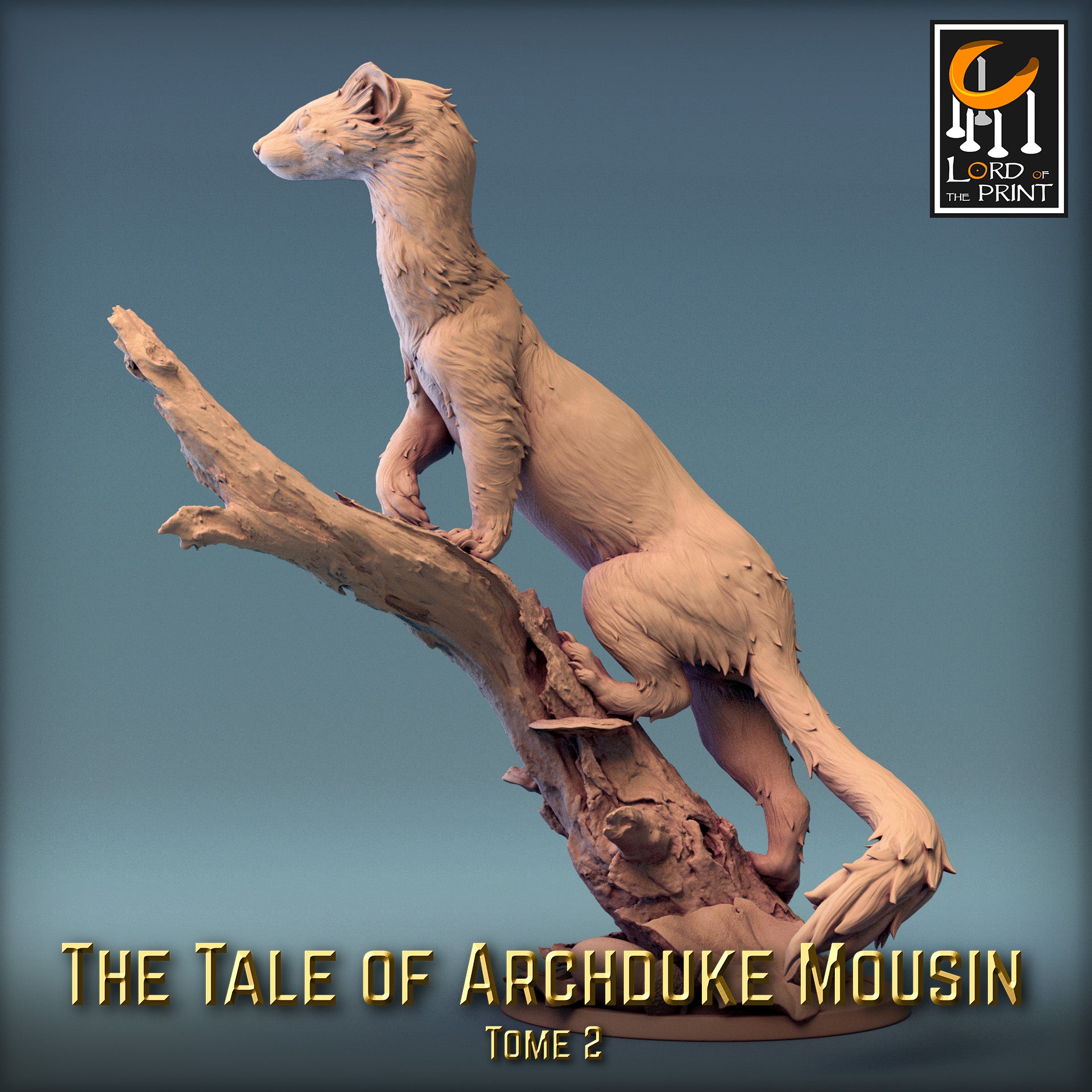 Moussin Weasel Climb - Tales of Archduke Mousin II - Rescale Miniatures